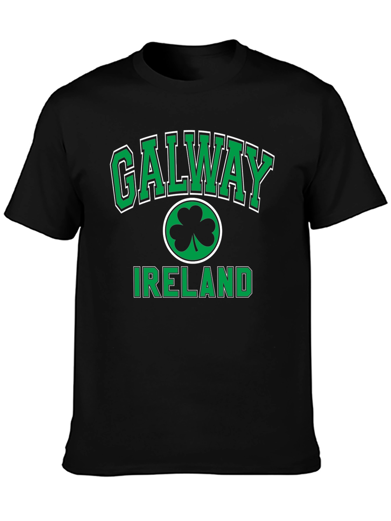 Galway Ireland T-Shirt Shamrock Irish Pride