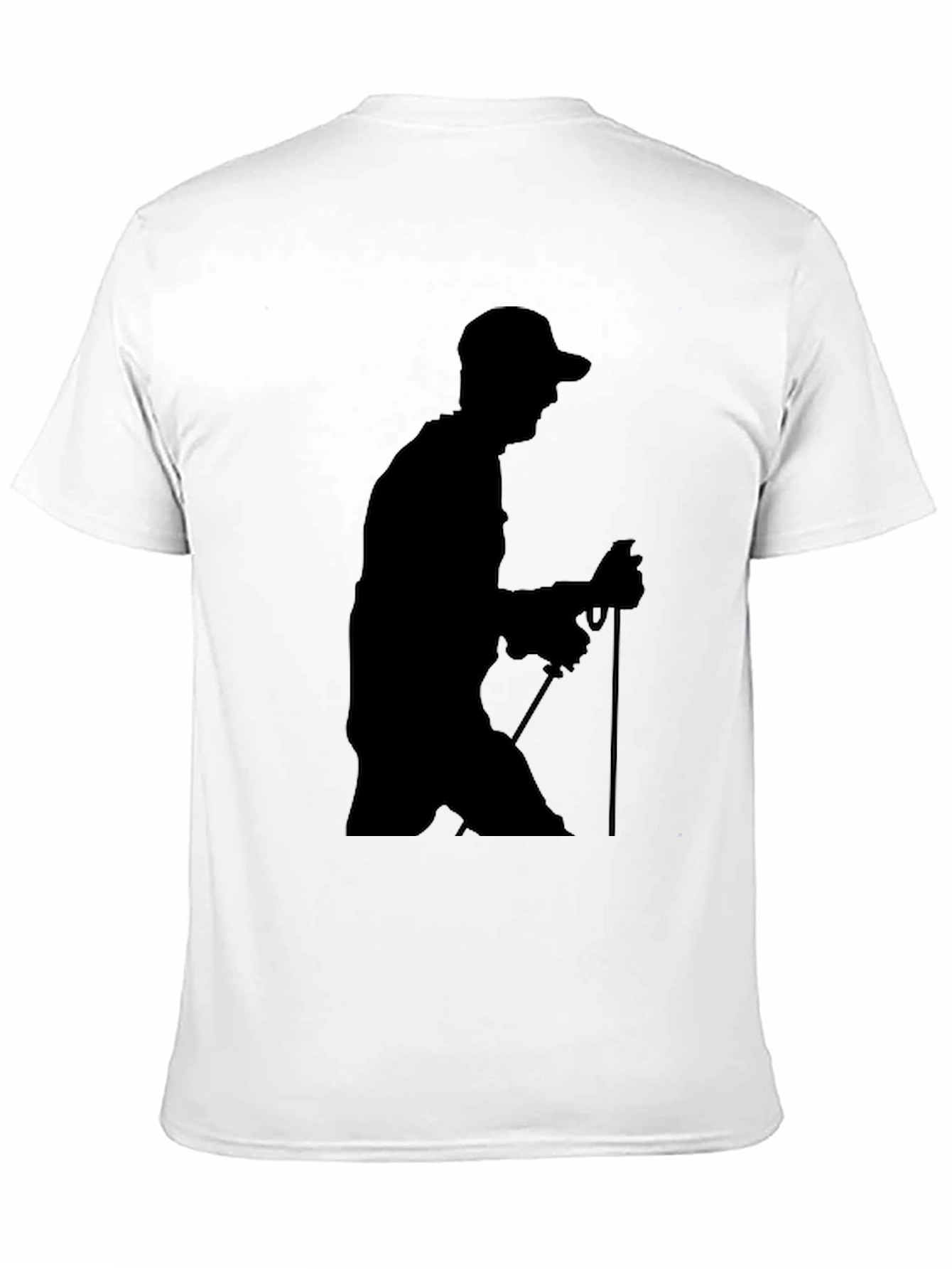 Silhouette Hiker Black T-Shirt