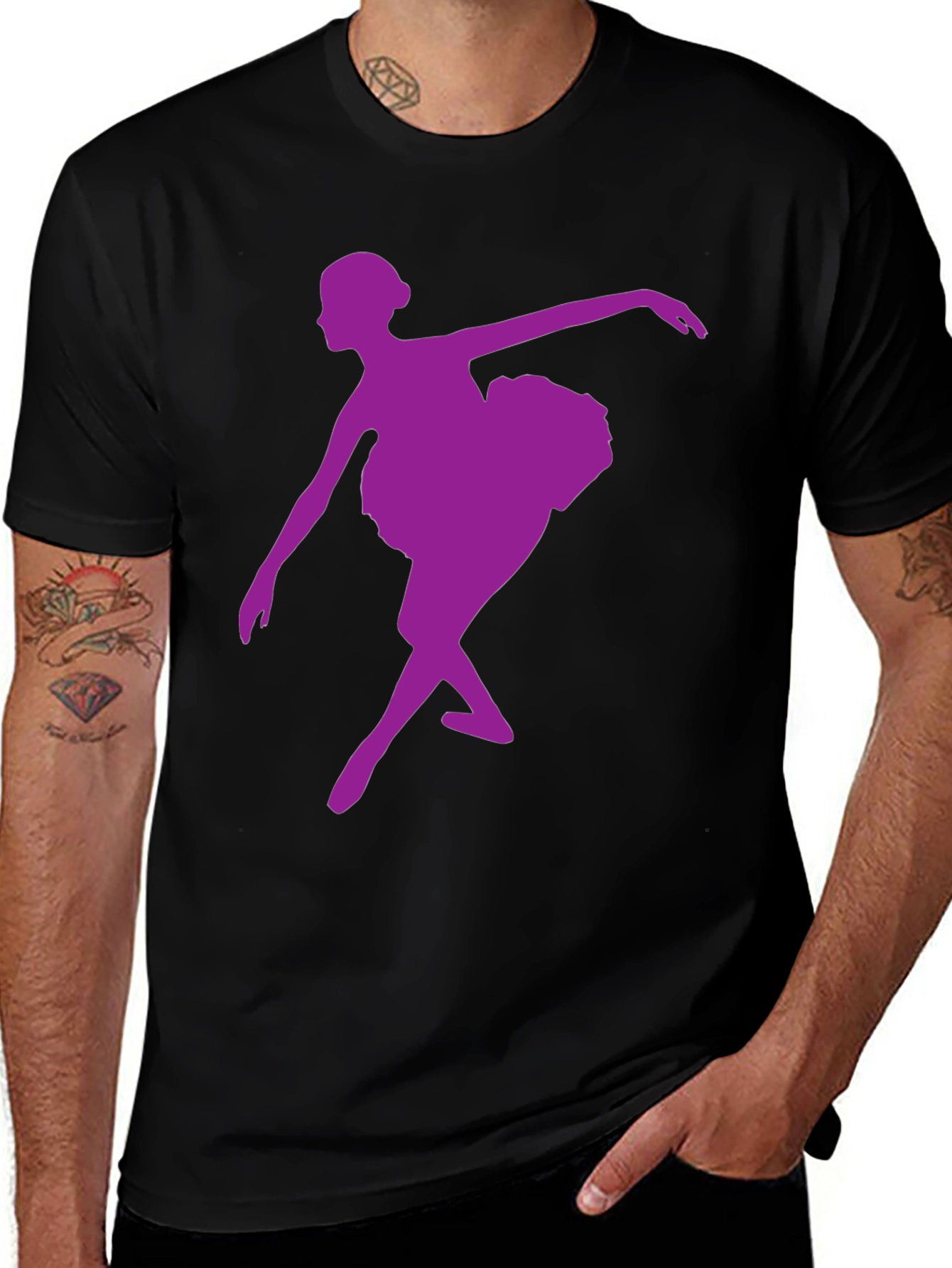 Ballerina Graphic Tee - Dance Lovers T-Shirt