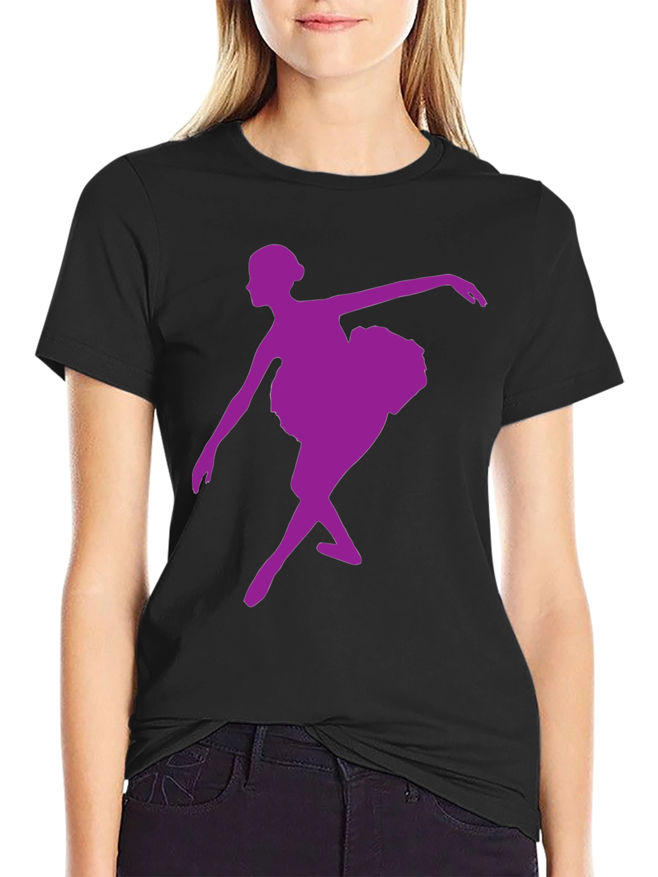 Ballerina Graphic Tee - Dance Lovers T-Shirt