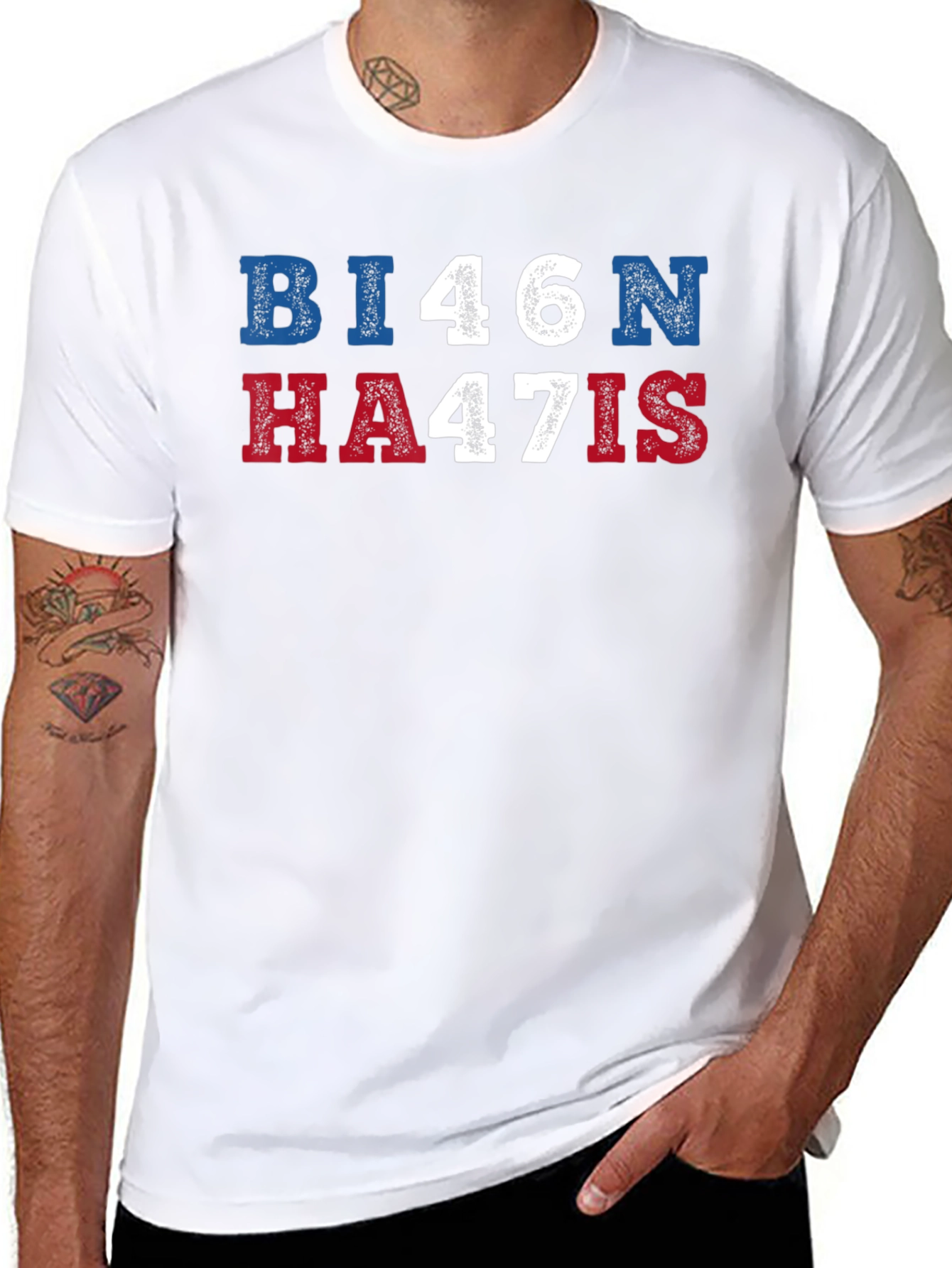 BI46N HA47IS T-Shirt - Political Humor Tee