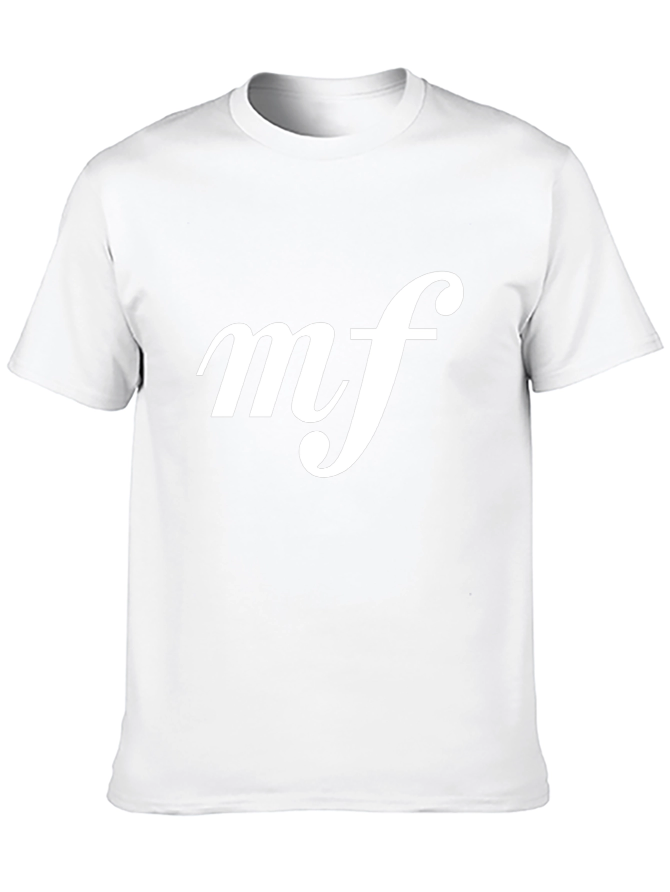 Musical Expression Tee: Black MF Print Shirt