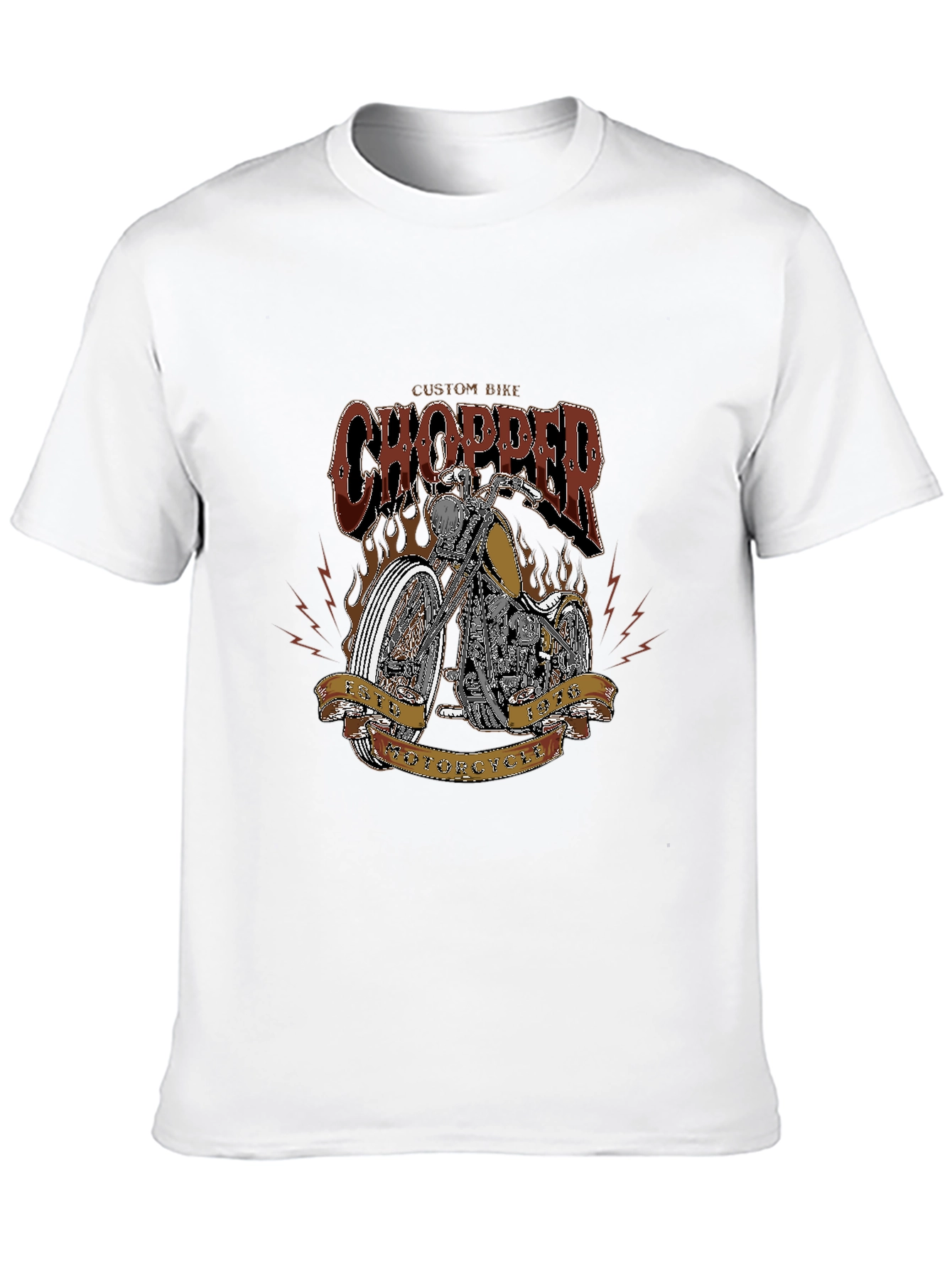 Custom Bike Chopper T-Shirt