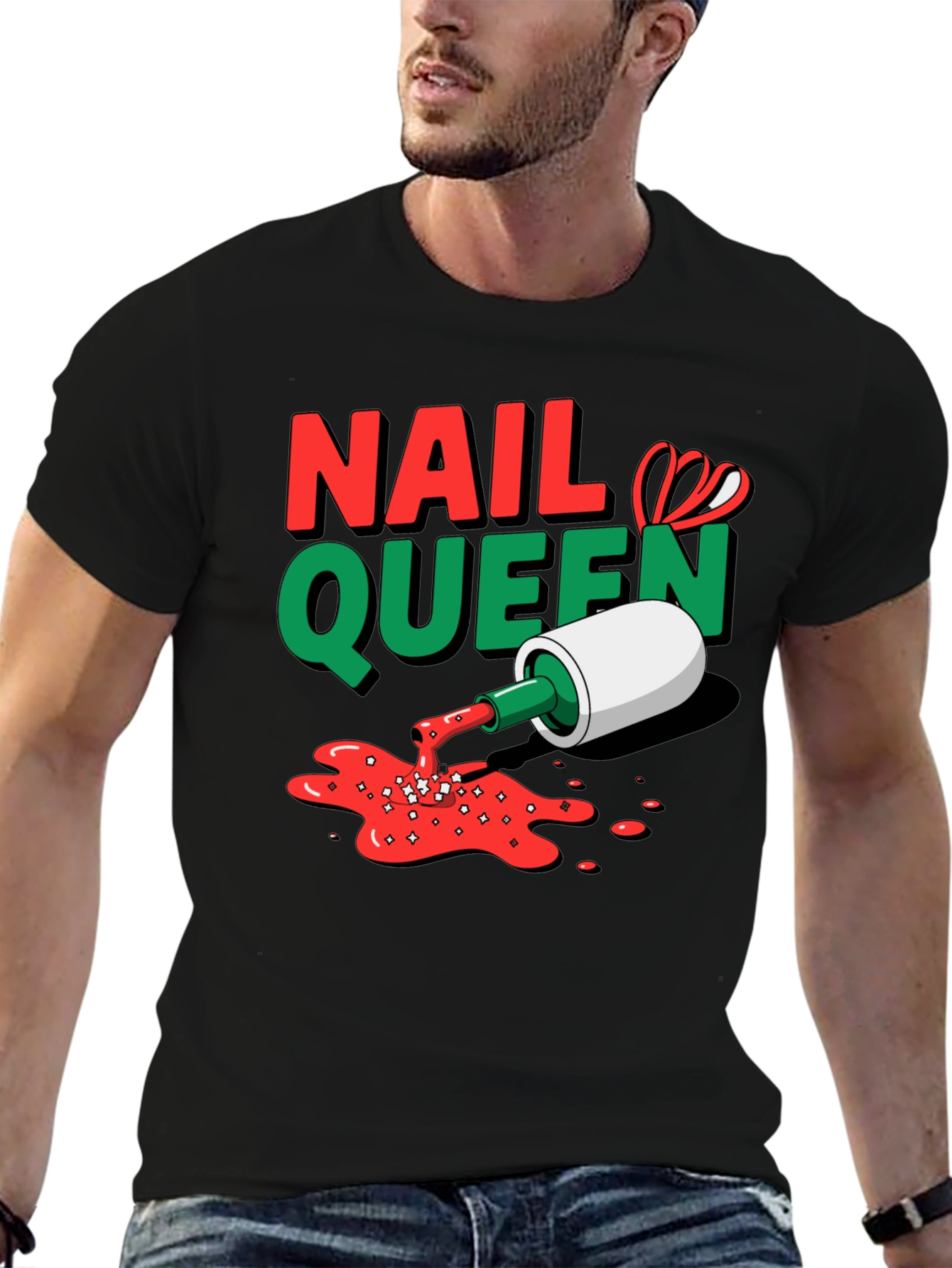 Nail Queen Graphic T-Shirt