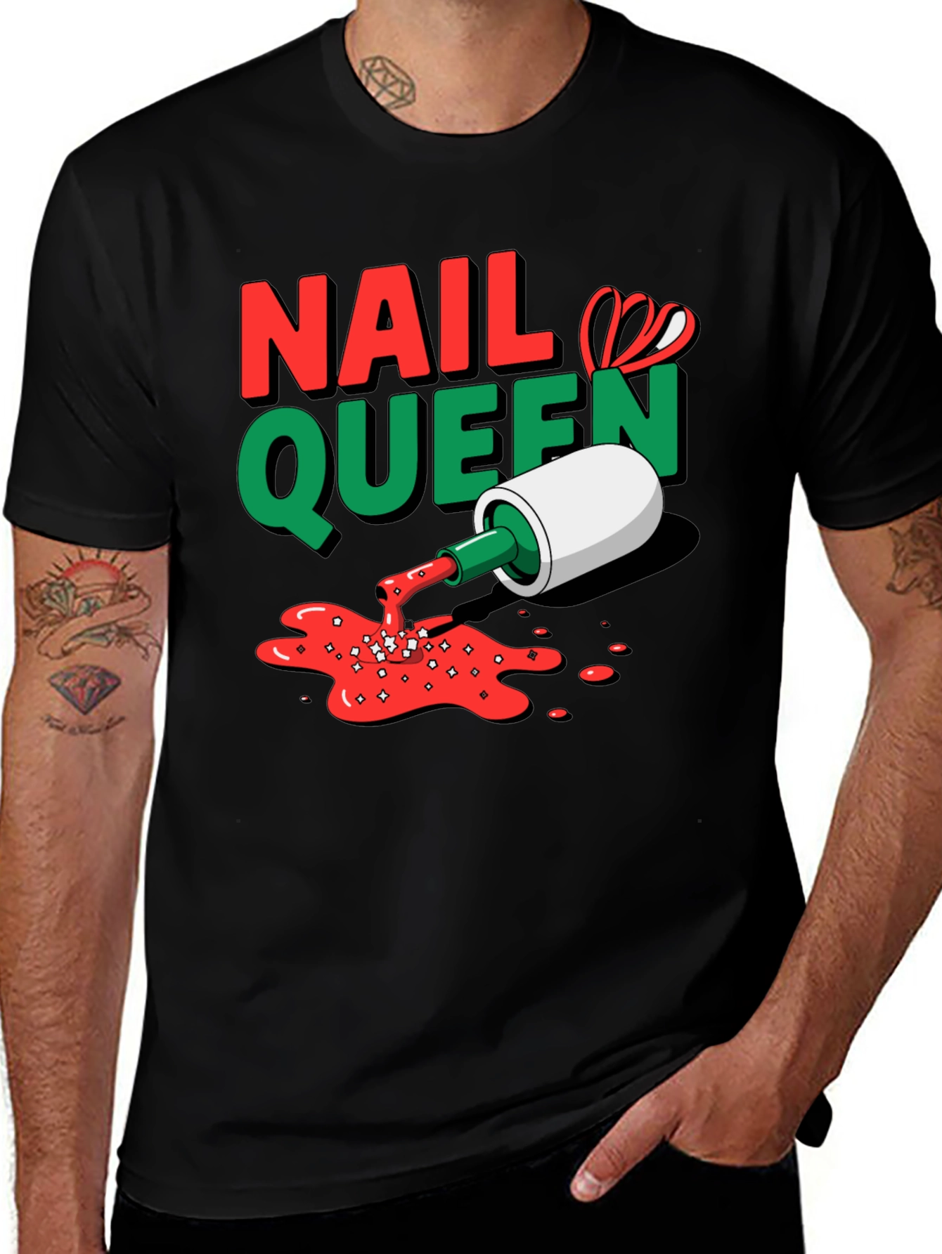 Nail Queen Graphic T-Shirt