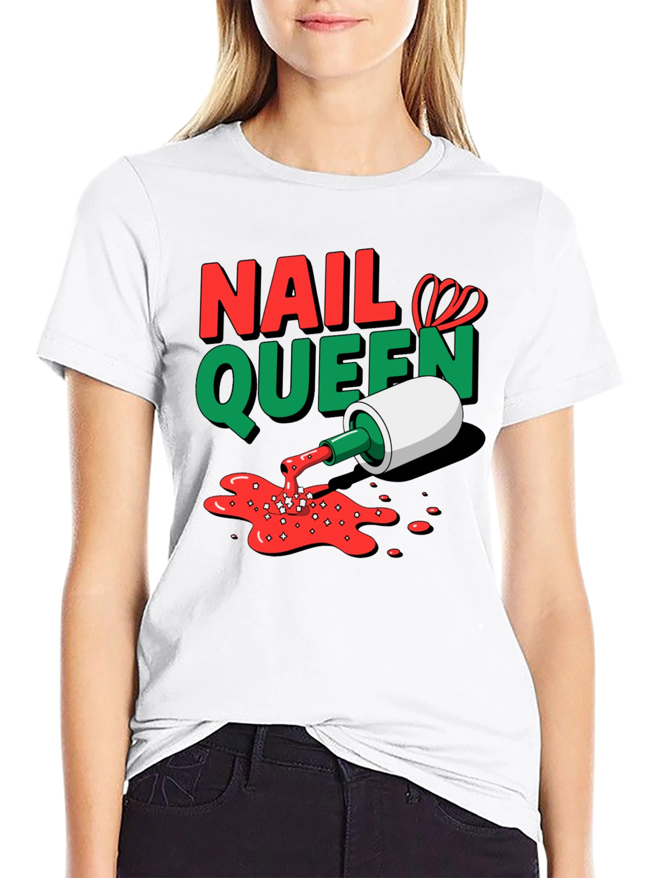 Nail Queen Graphic T-Shirt