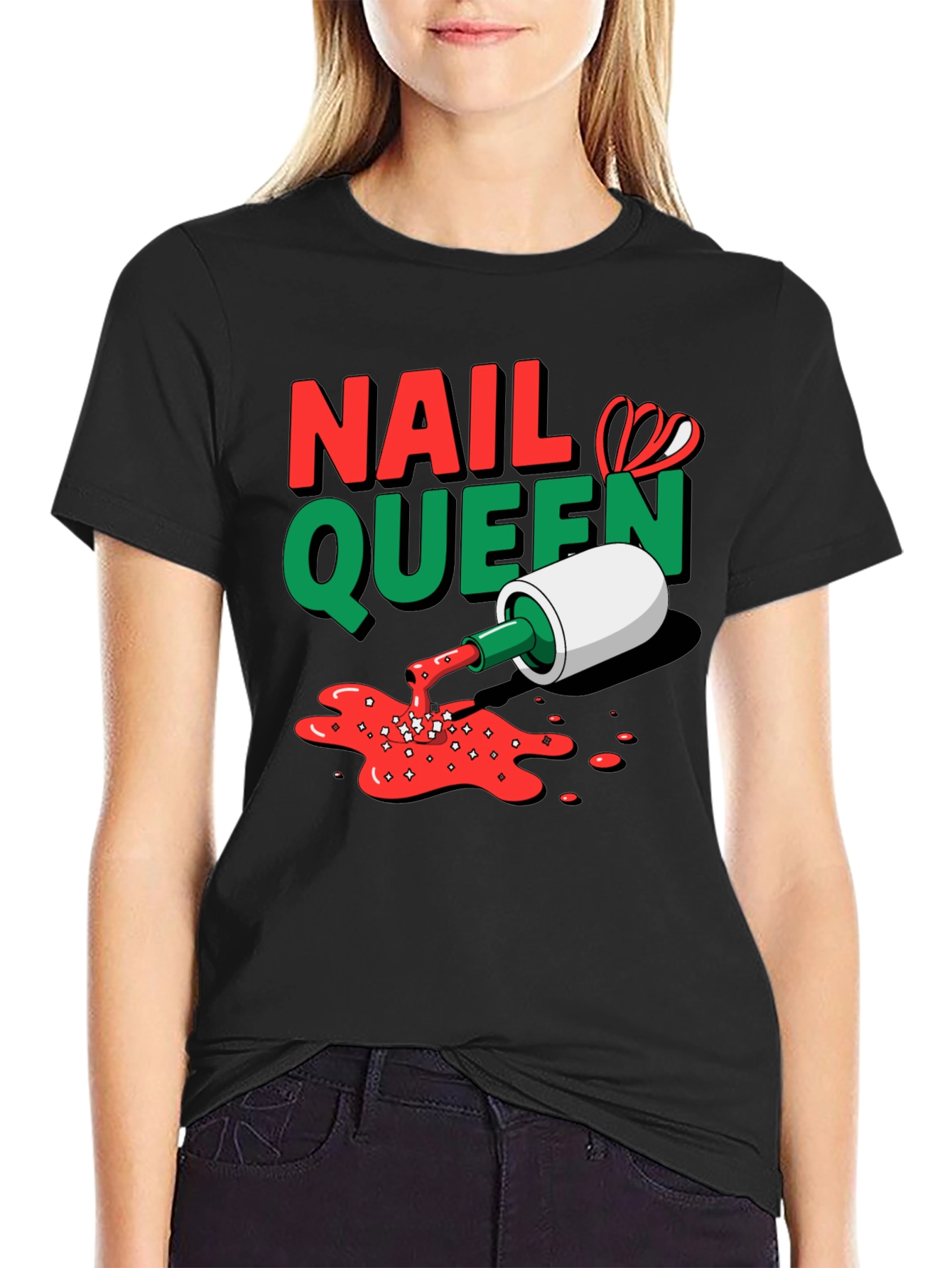 Nail Queen Graphic T-Shirt