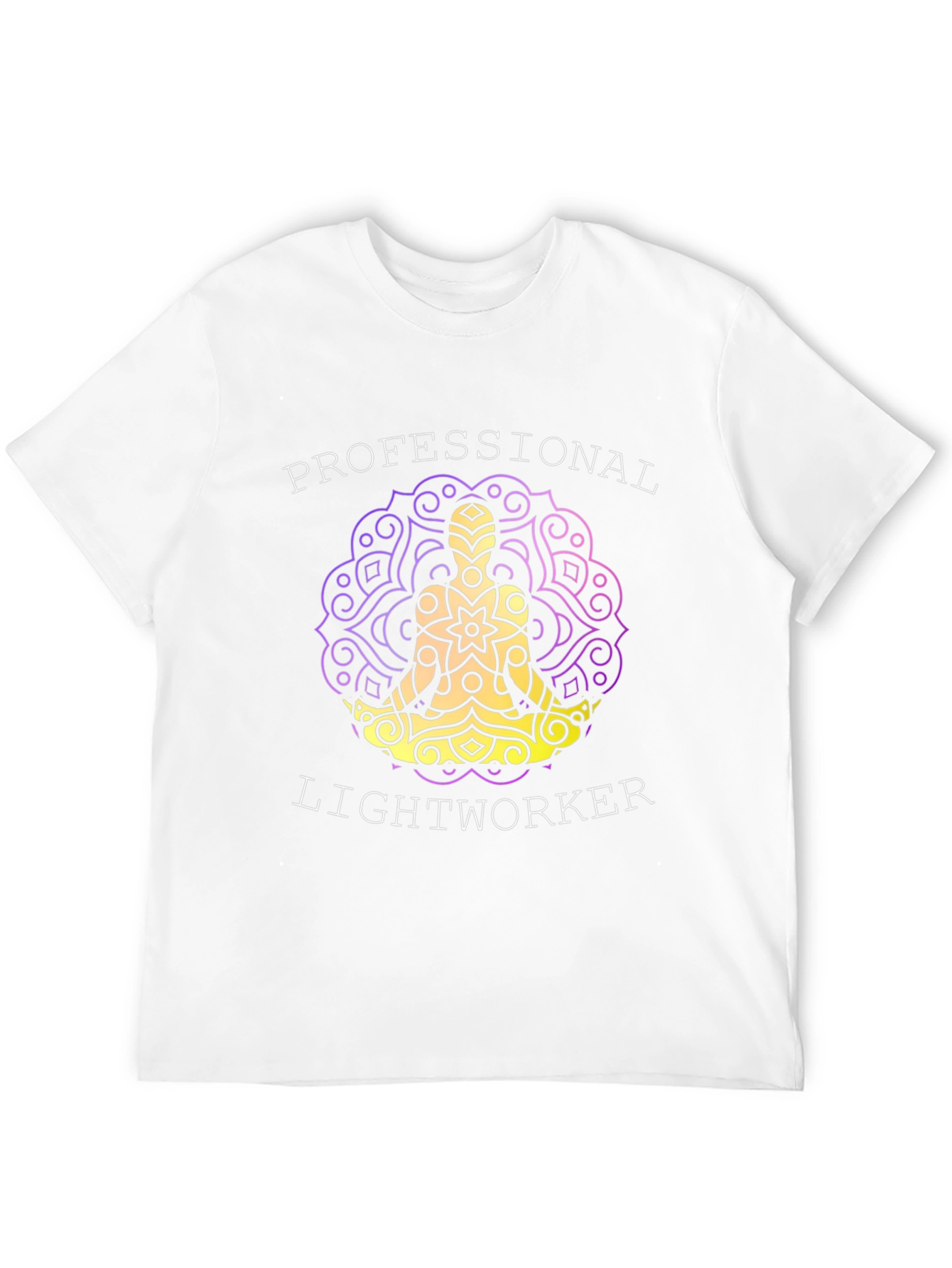 Professional Lightworker T-Shirt Mandala Design