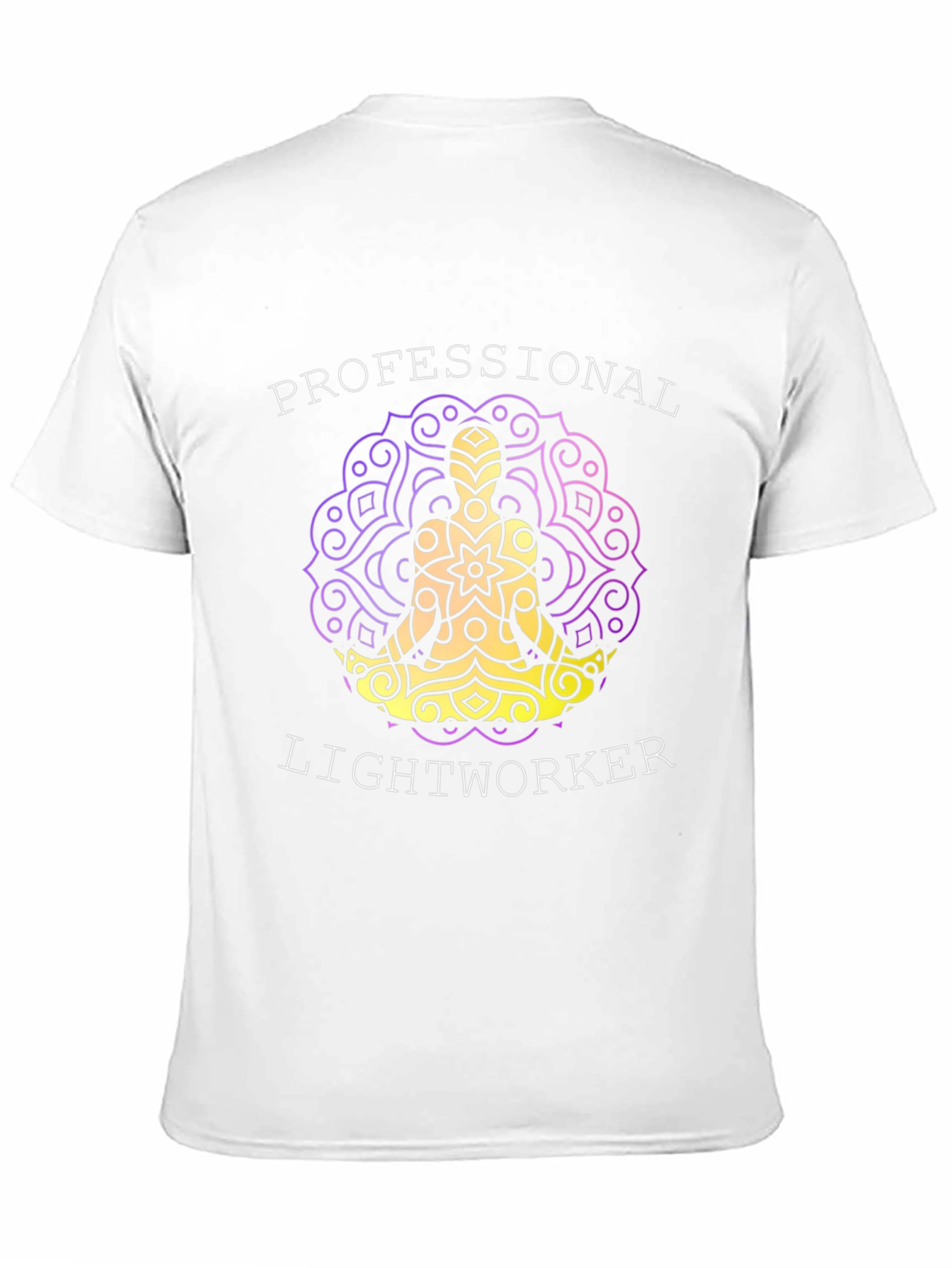 Professional Lightworker T-Shirt Mandala Design