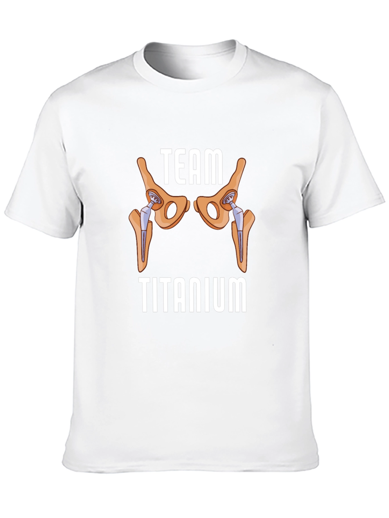 Team Titanium Hip Replacement Graphic T-Shirt