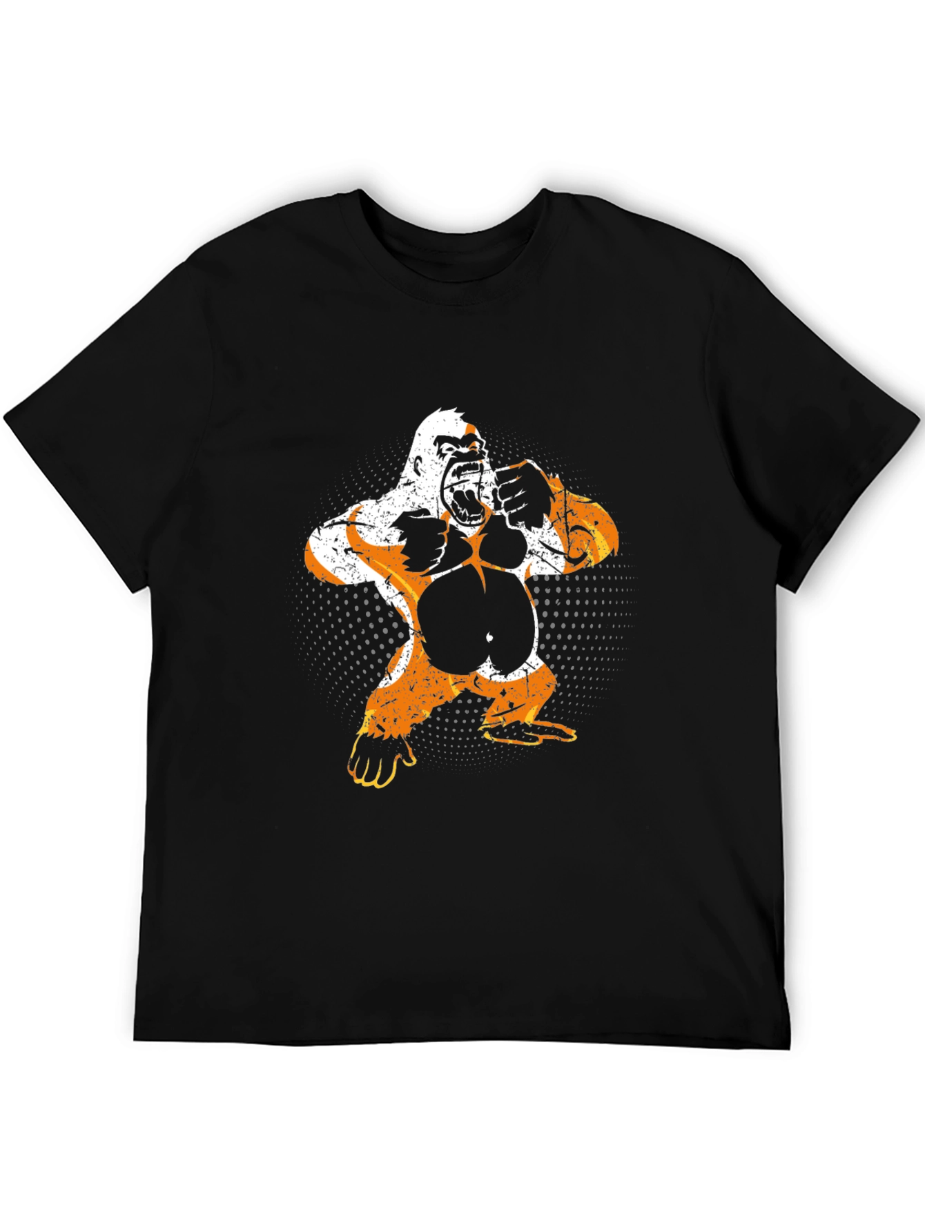 Gorilla Graphic Black T-Shirt