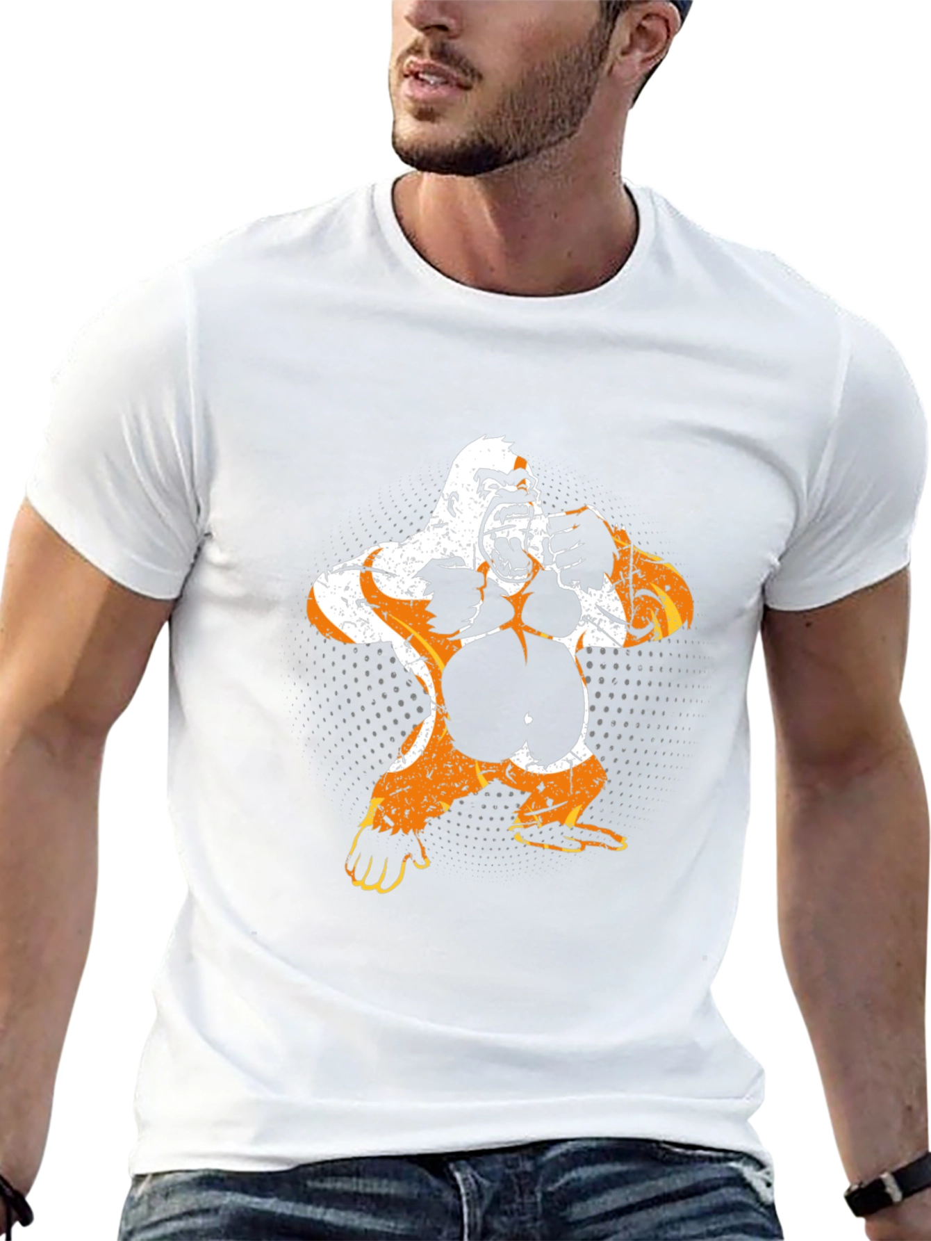 Gorilla Graphic Black T-Shirt