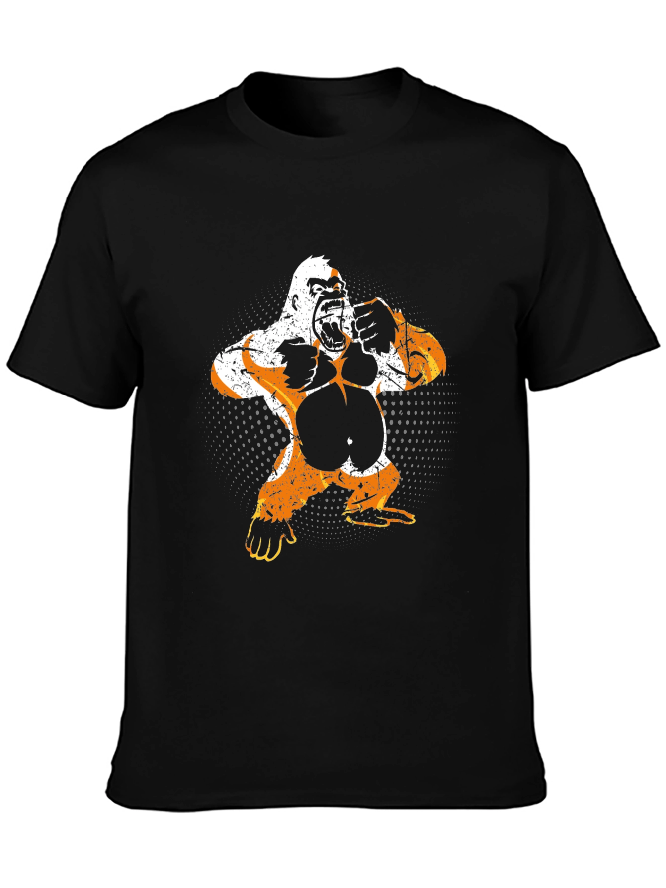 Gorilla Graphic Black T-Shirt