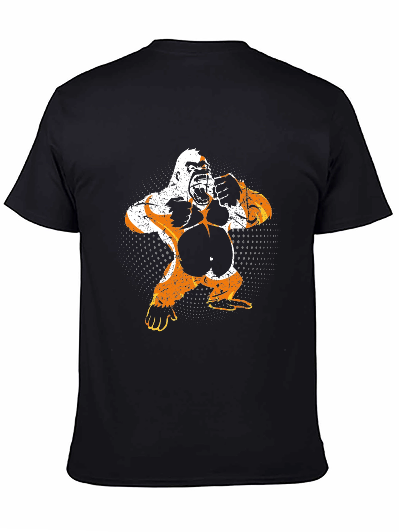 Gorilla Graphic Black T-Shirt