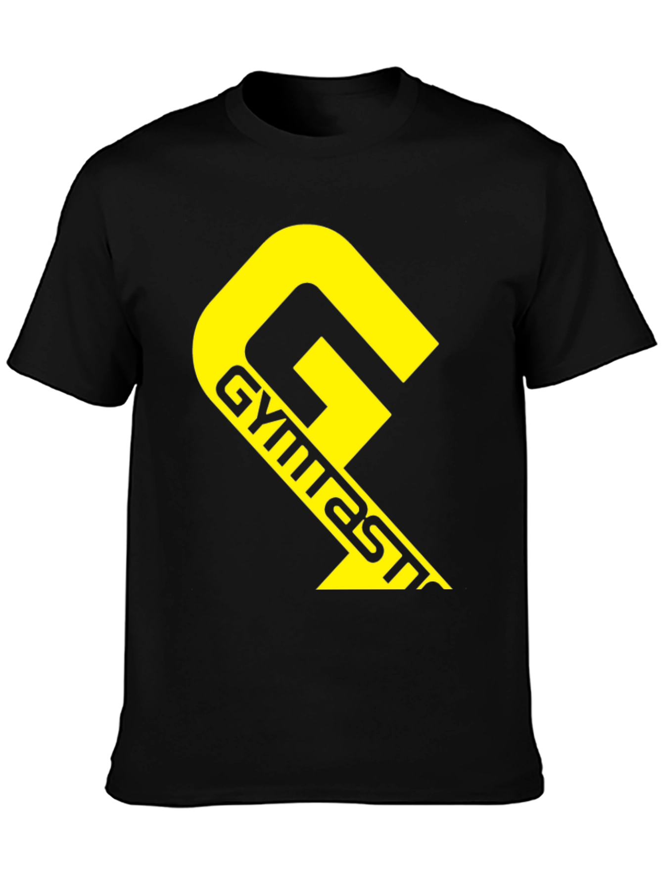 Gymnastics G Logo Black T-Shirt