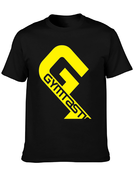 Gymnastics G Logo Black T-Shirt
