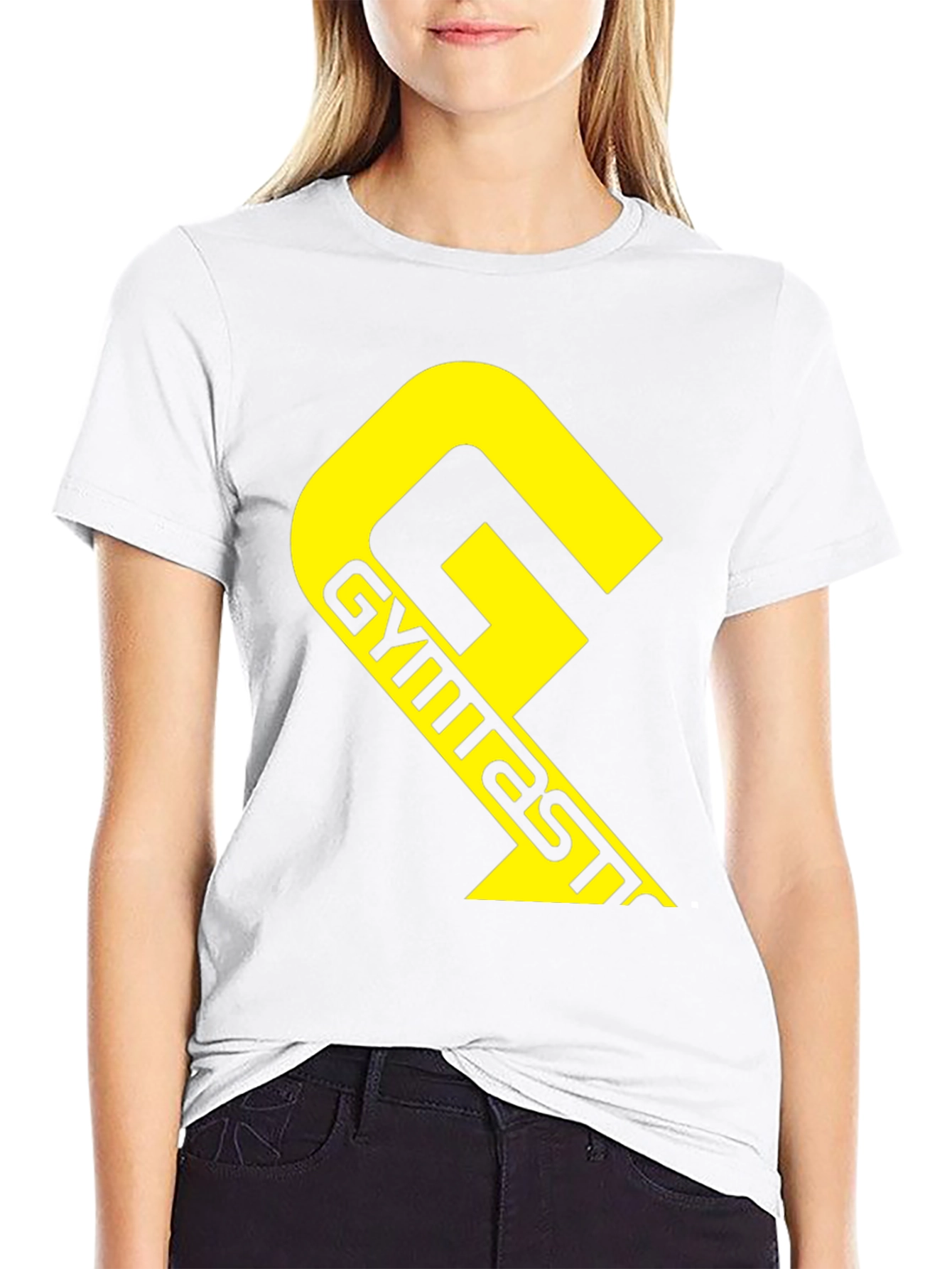 Gymnastics G Logo Black T-Shirt