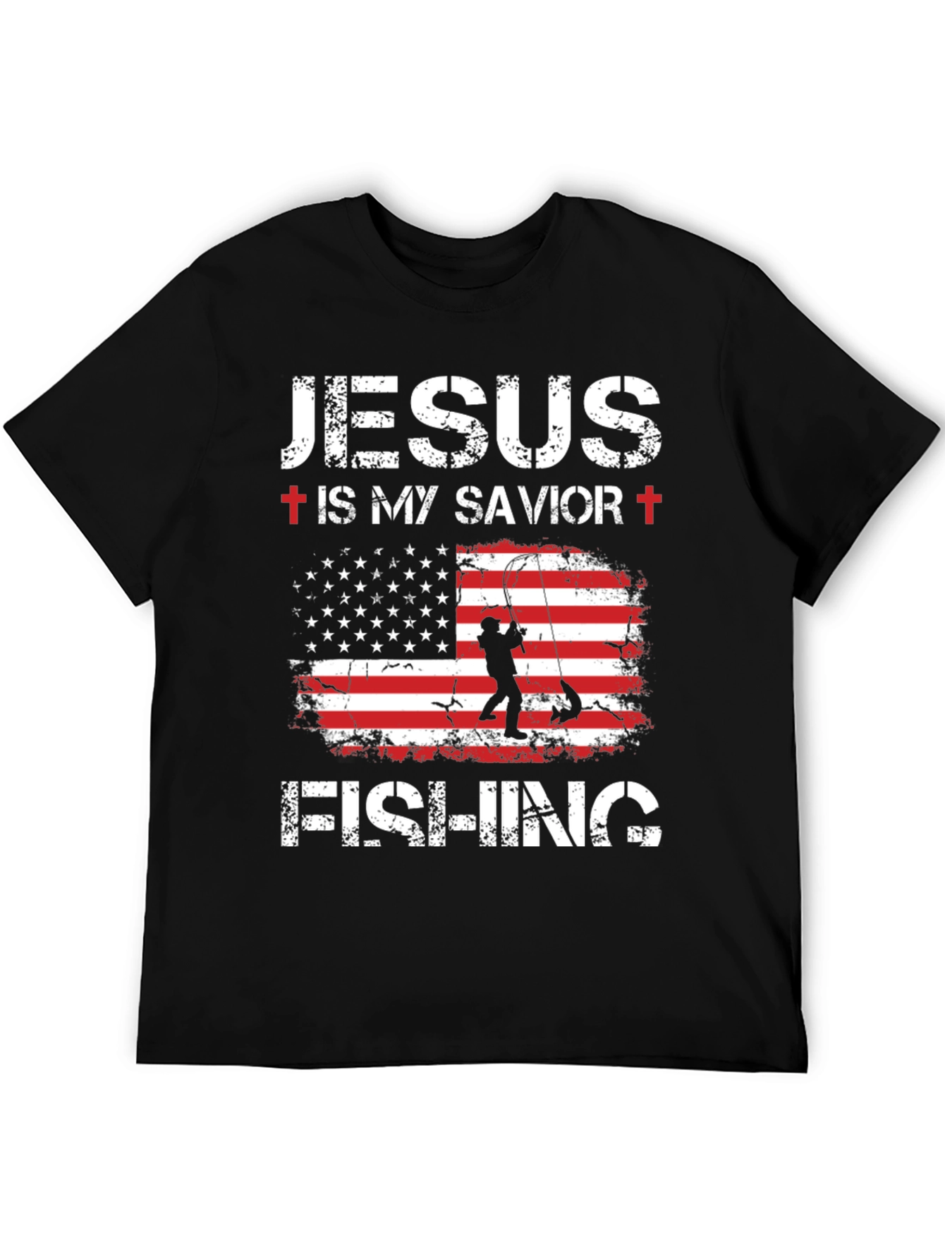 Jesus is My Savior Fishing T-Shirt