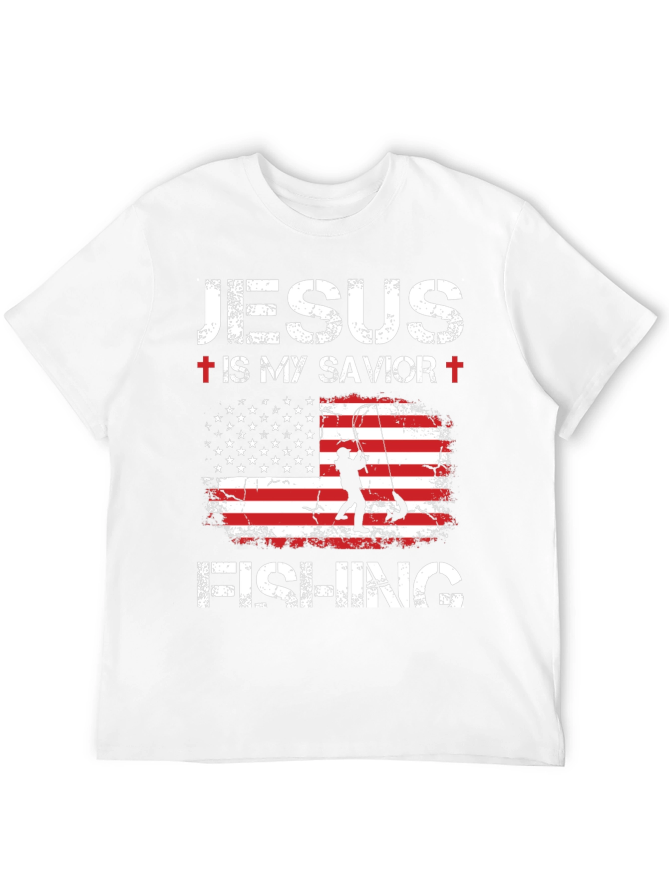 Jesus is My Savior Fishing T-Shirt