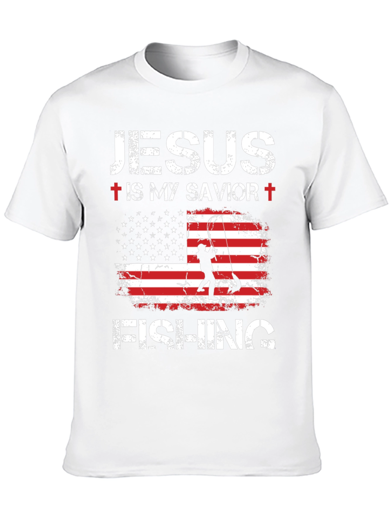 Jesus is My Savior Fishing T-Shirt