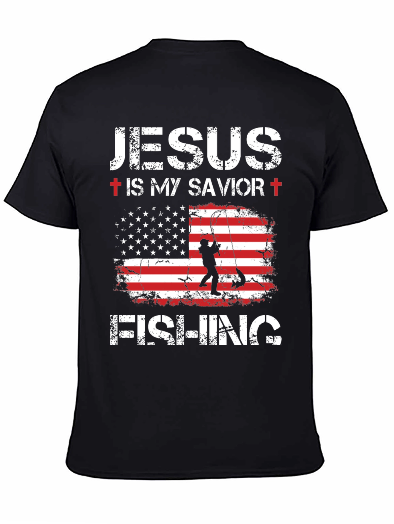 Jesus is My Savior Fishing T-Shirt
