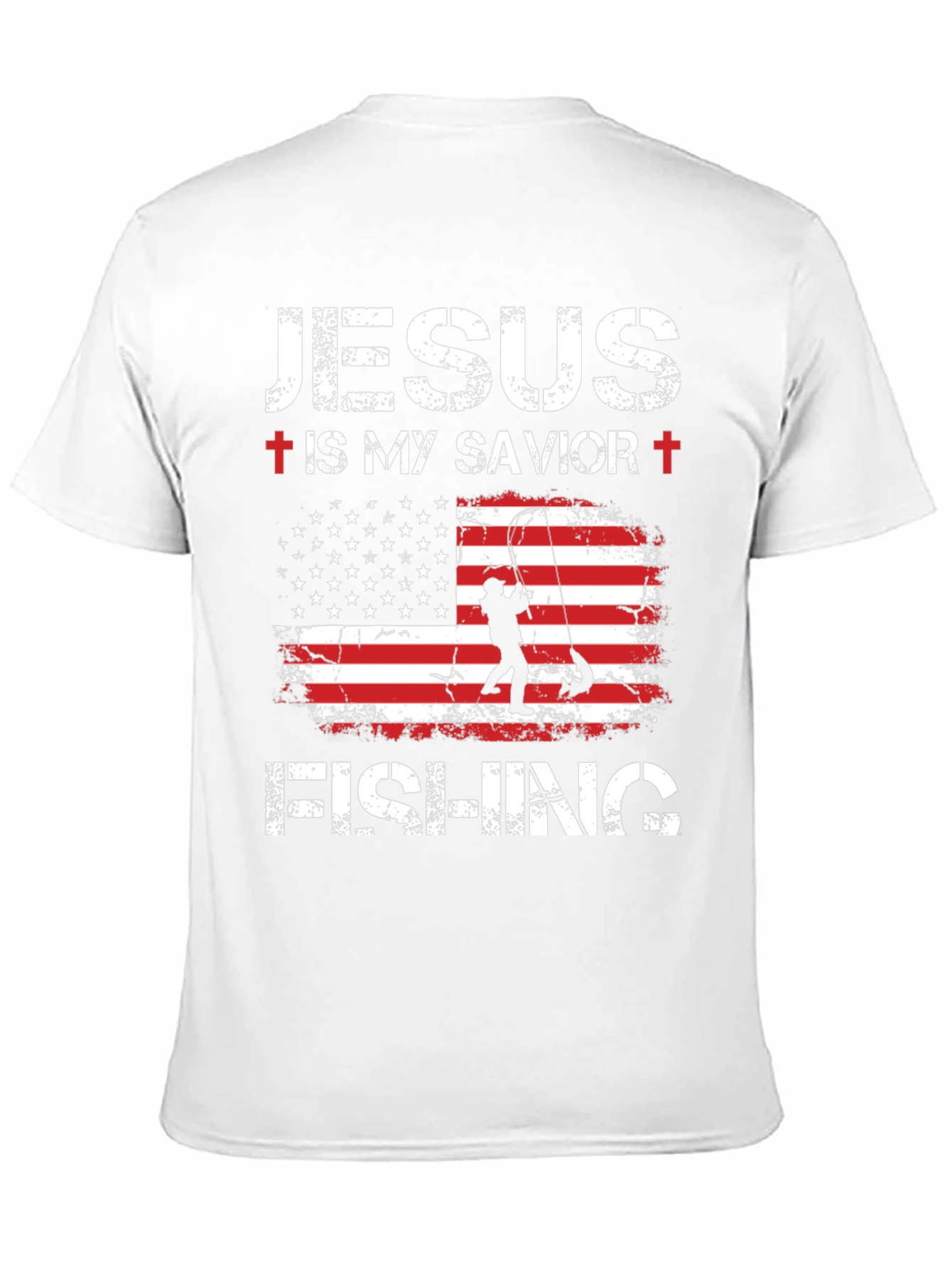 Jesus is My Savior Fishing T-Shirt