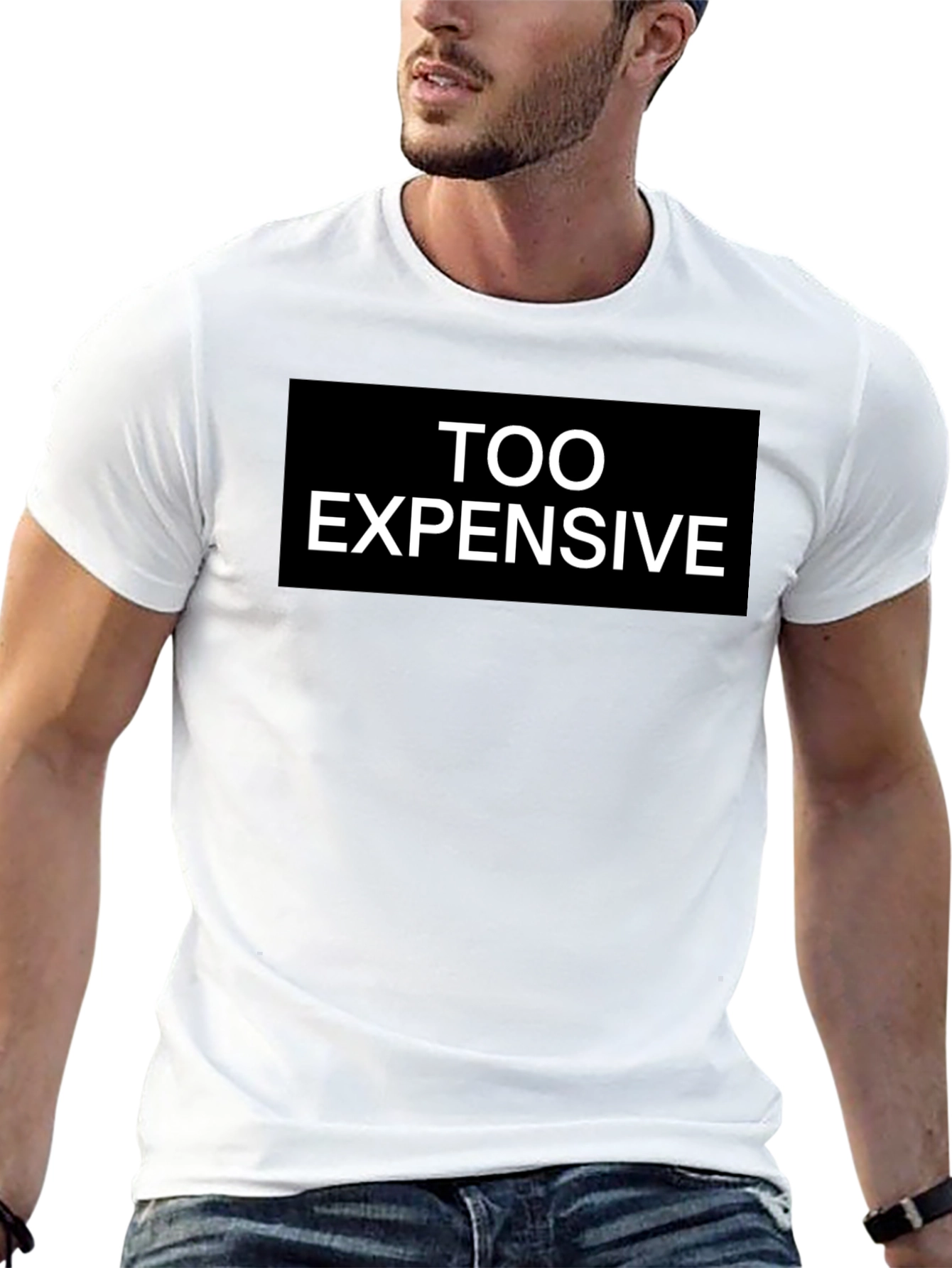Too Expensive Graphic Tee - Black T-Shirt