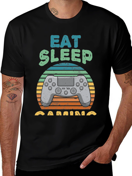 Eat Sleep Gaming T-Shirt - Gamer Life