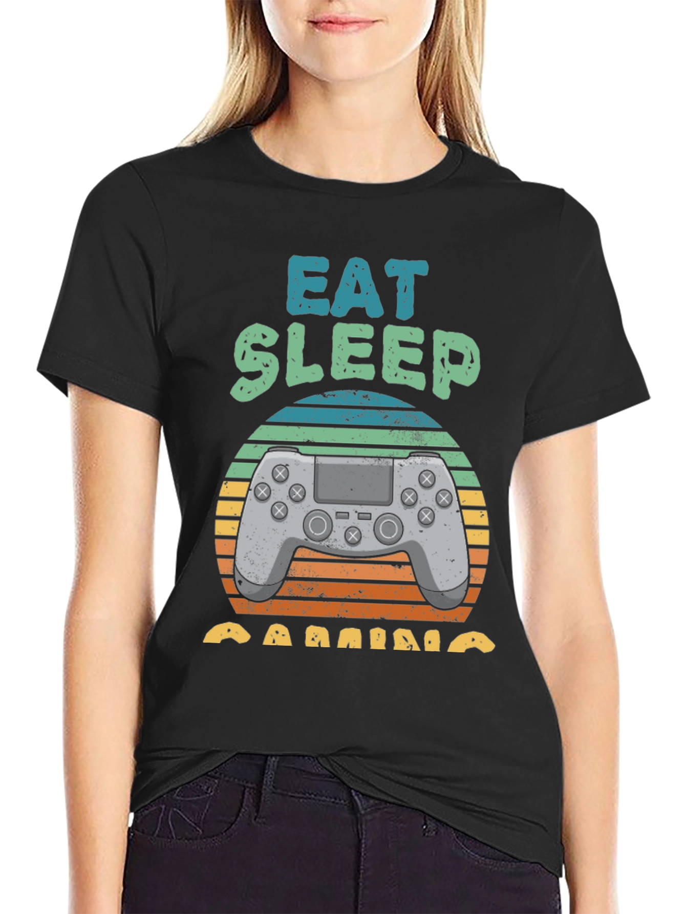 Eat Sleep Gaming T-Shirt - Gamer Life