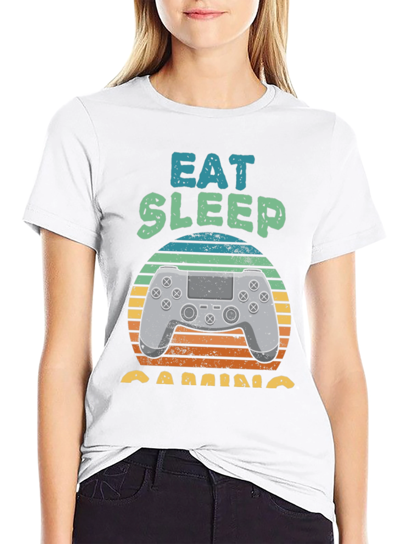 Eat Sleep Gaming T-Shirt - Gamer Life