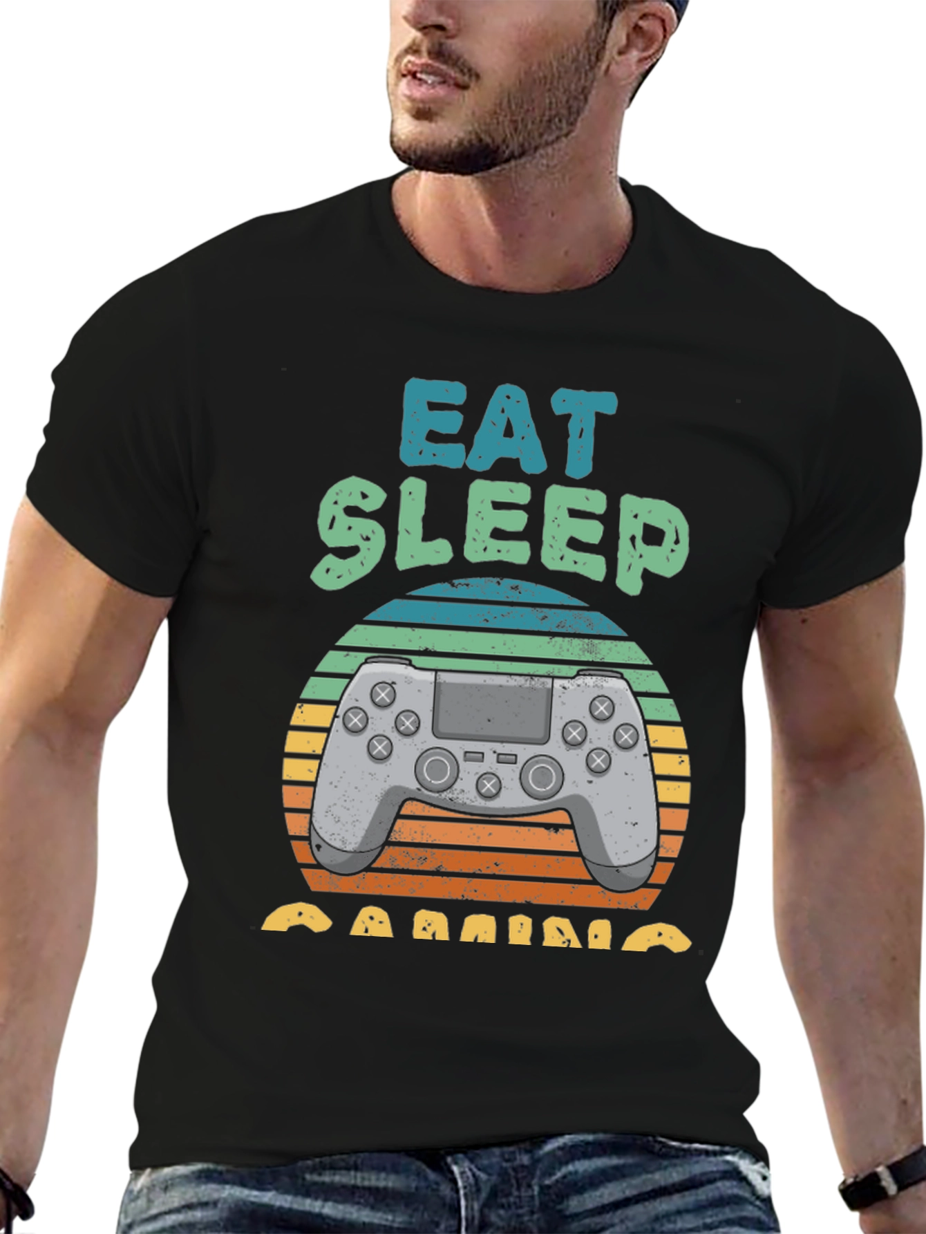 Eat Sleep Gaming T-Shirt - Gamer Life