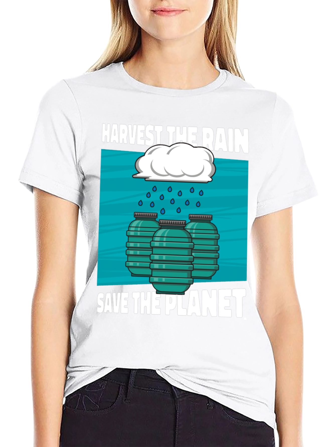Harvest the Rain Save the Planet T-Shirt