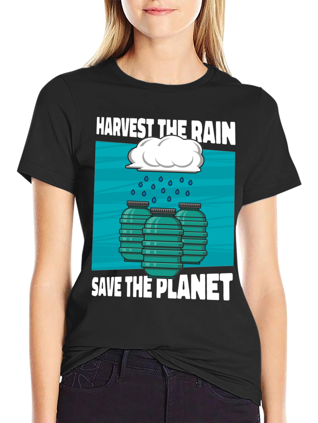 Harvest the Rain Save the Planet T-Shirt