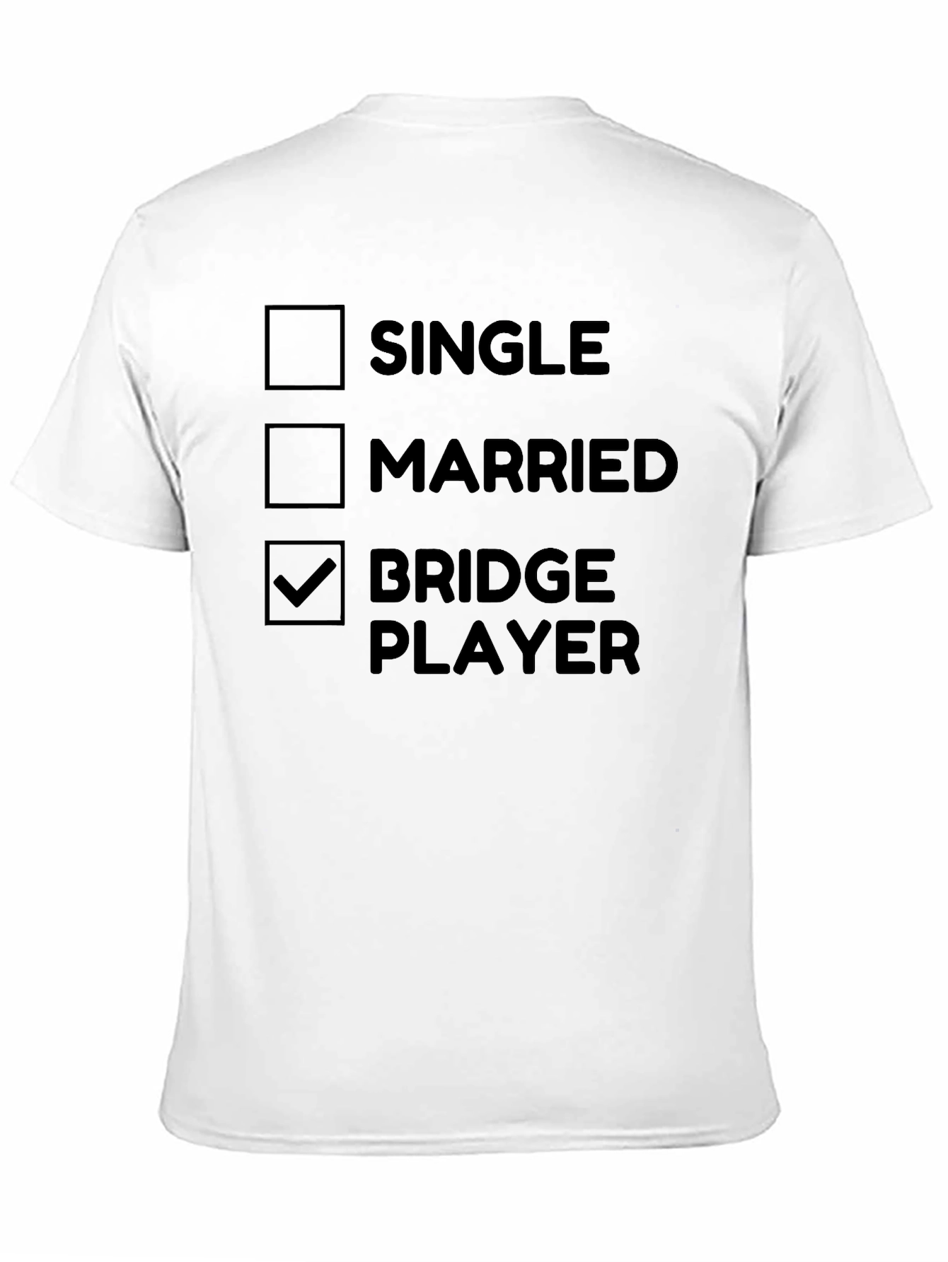 Funny Bridge Player T-Shirt