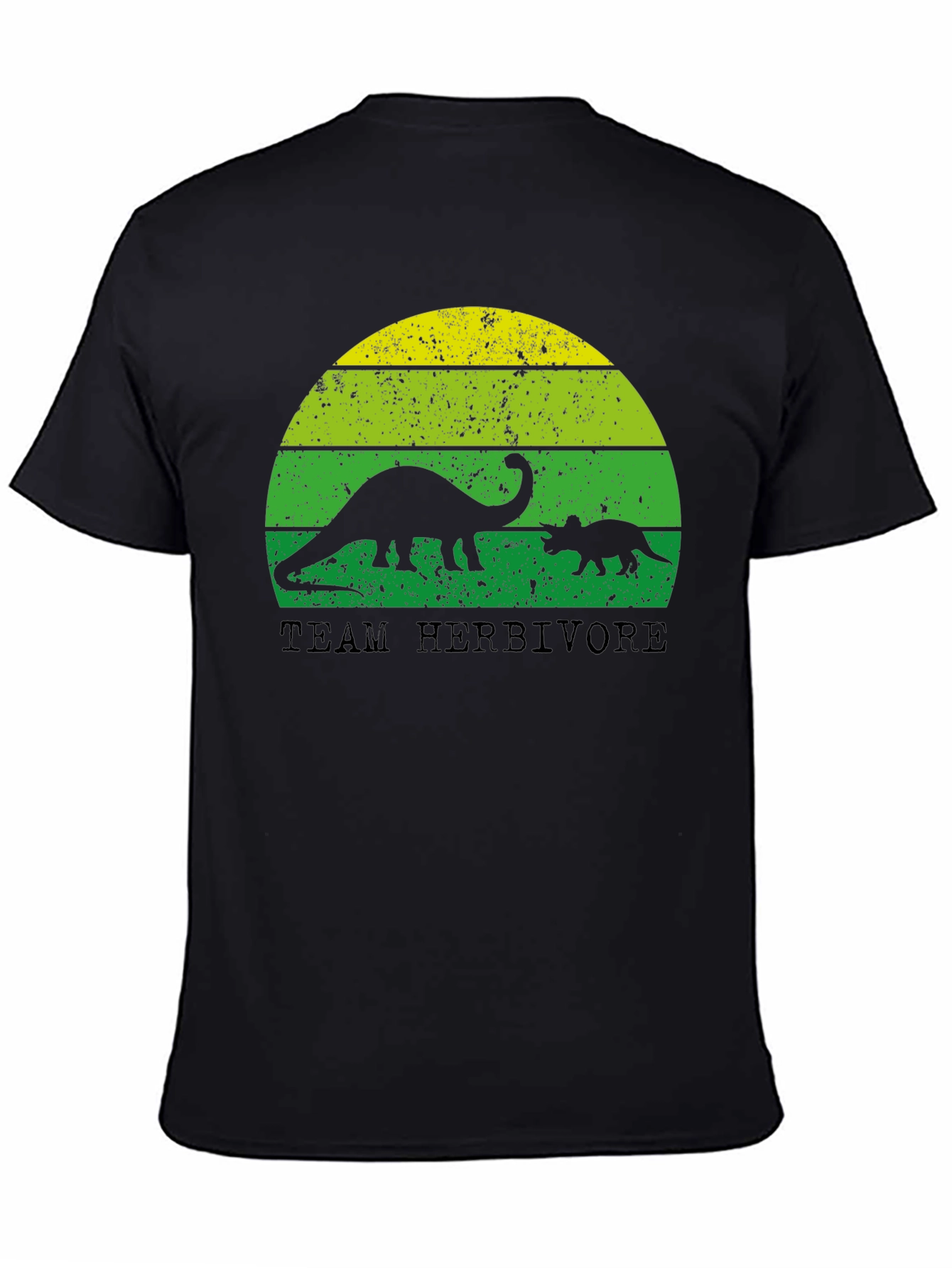 Team Herbivore Dinosaur Graphic T-Shirt