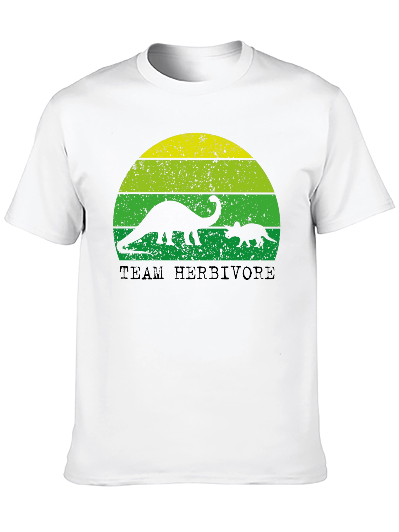Team Herbivore Dinosaur Graphic T-Shirt