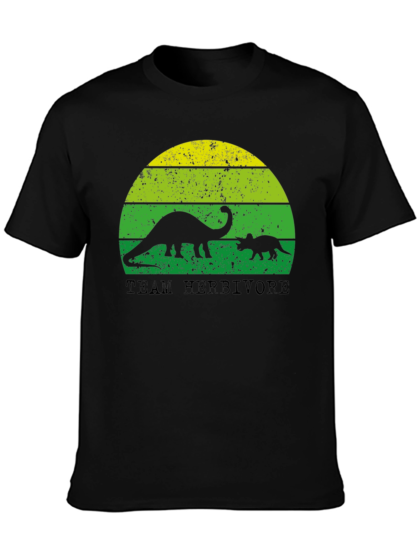 Team Herbivore Dinosaur Graphic T-Shirt
