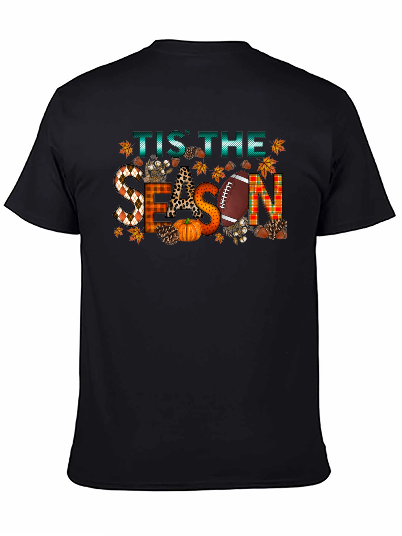 Tis the Season Autumn Football T-Shirt