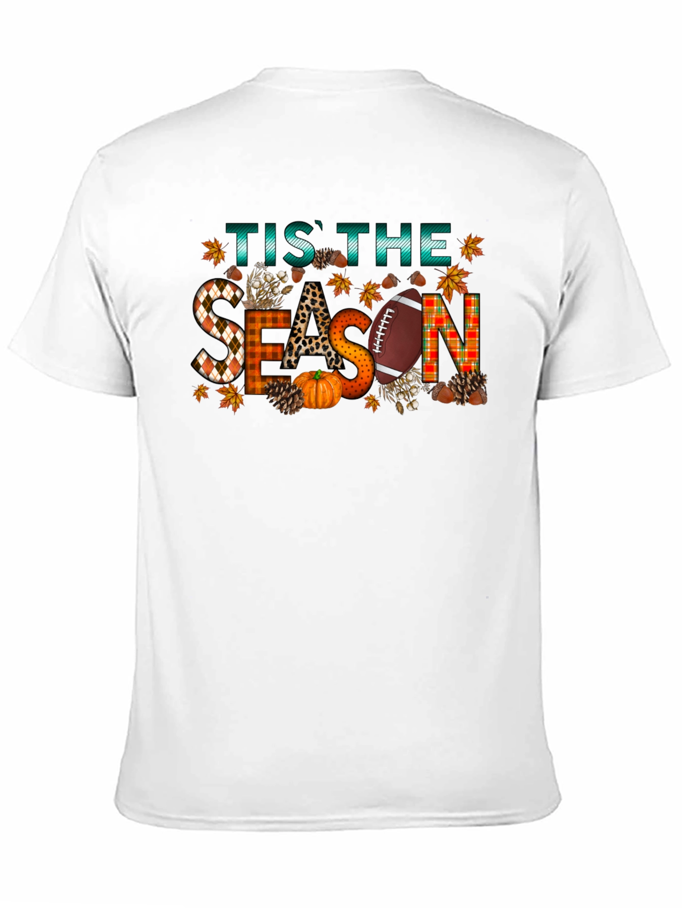 Tis the Season Autumn Football T-Shirt