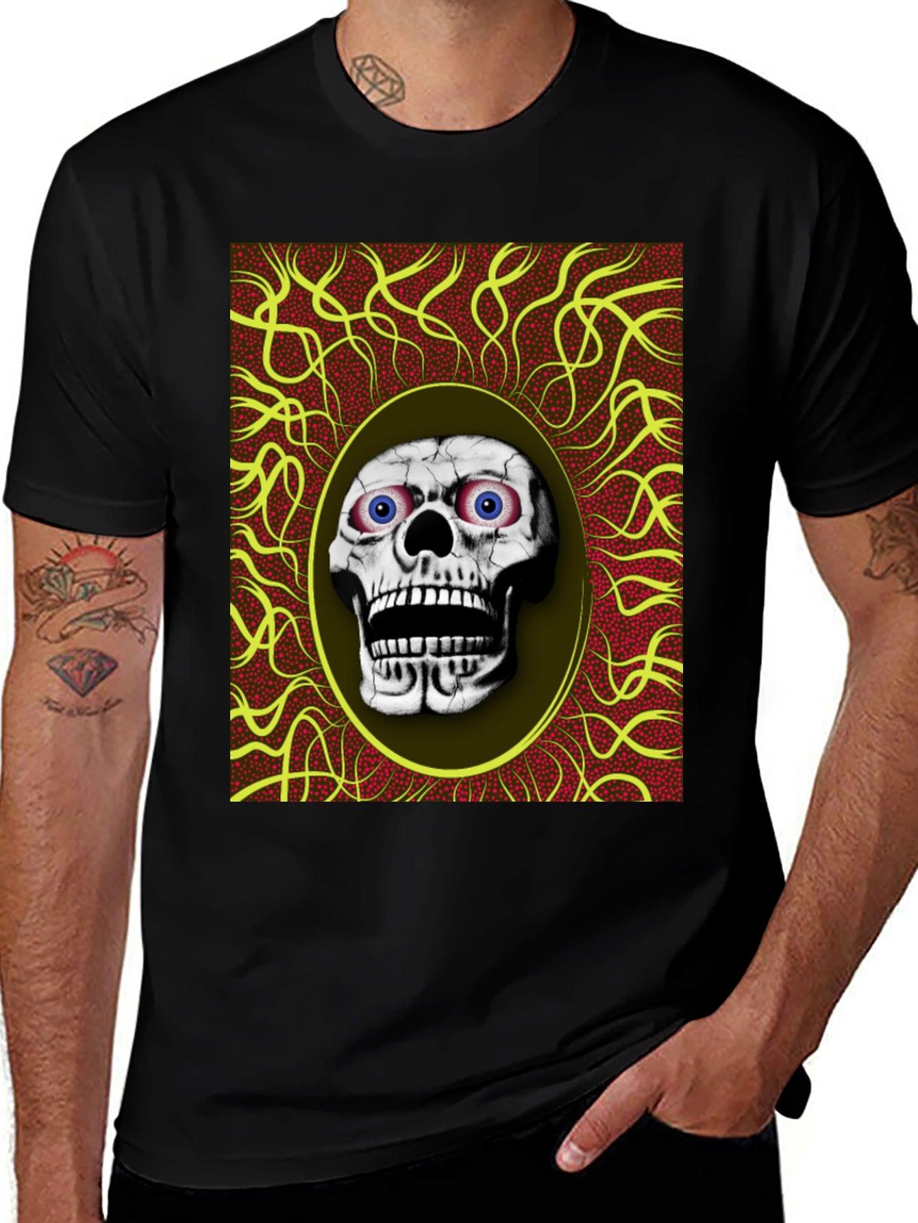 Skull Graphic Tee - Bold & Edgy