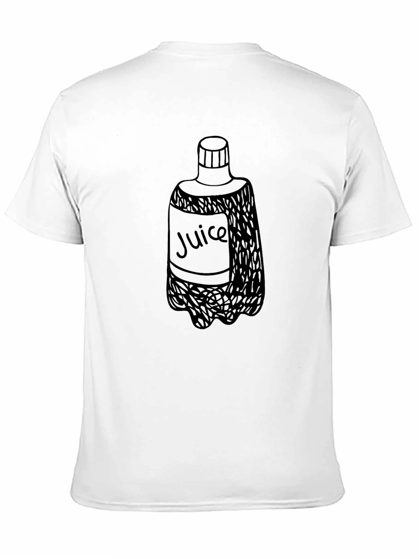 Juice Bottle Graphic Tee - Black T-Shirt