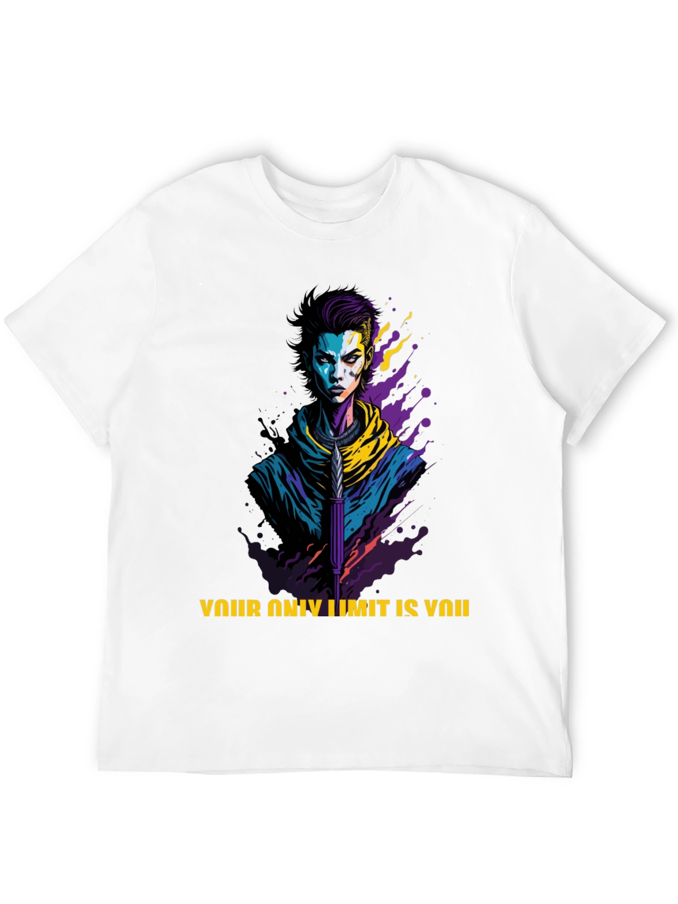 Edgy Graphic Tee: Your Only Limit is You