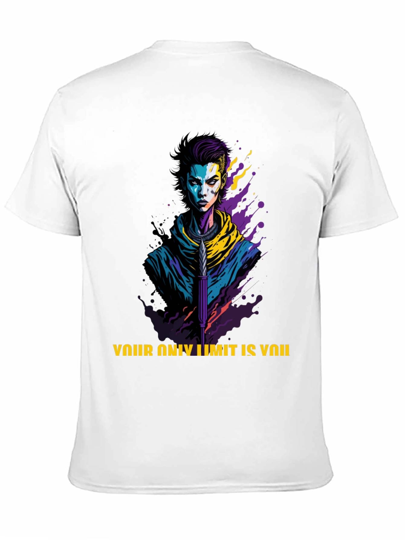 Edgy Graphic Tee: Your Only Limit is You