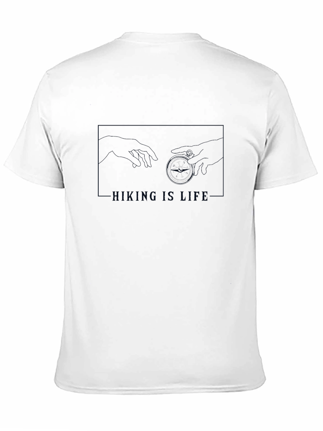 Hiking is Life Graphic T-Shirt