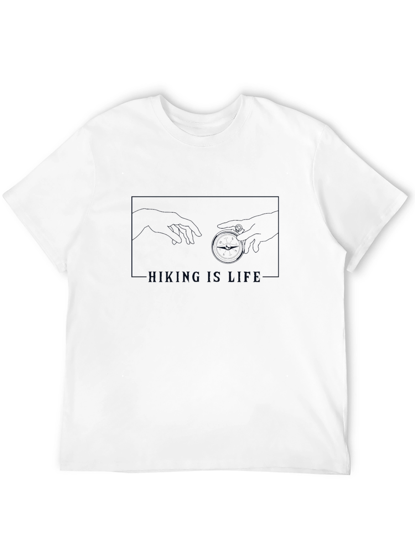 Hiking is Life Graphic T-Shirt