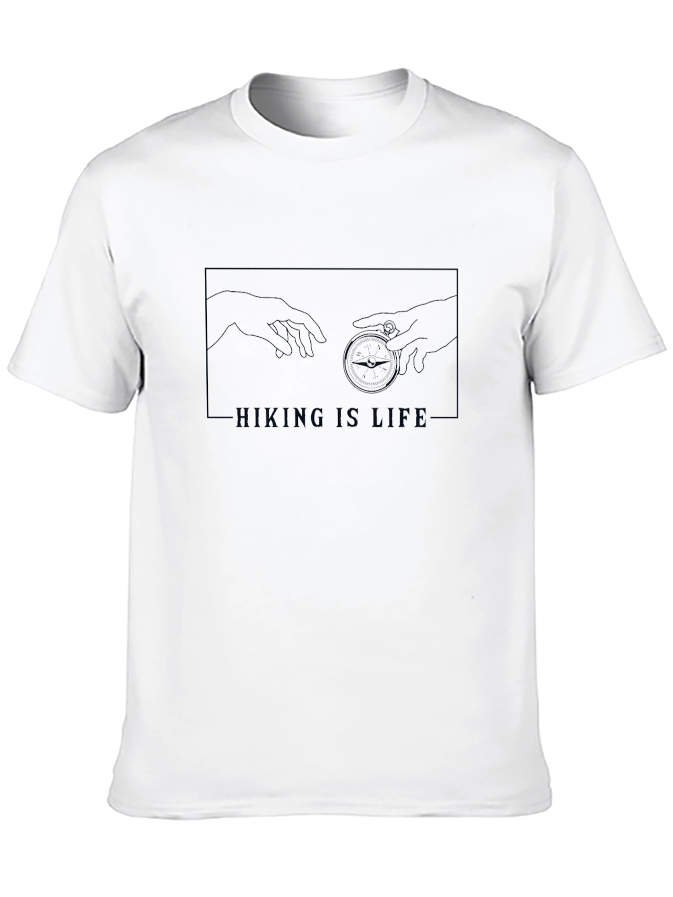 Hiking is Life Graphic T-Shirt