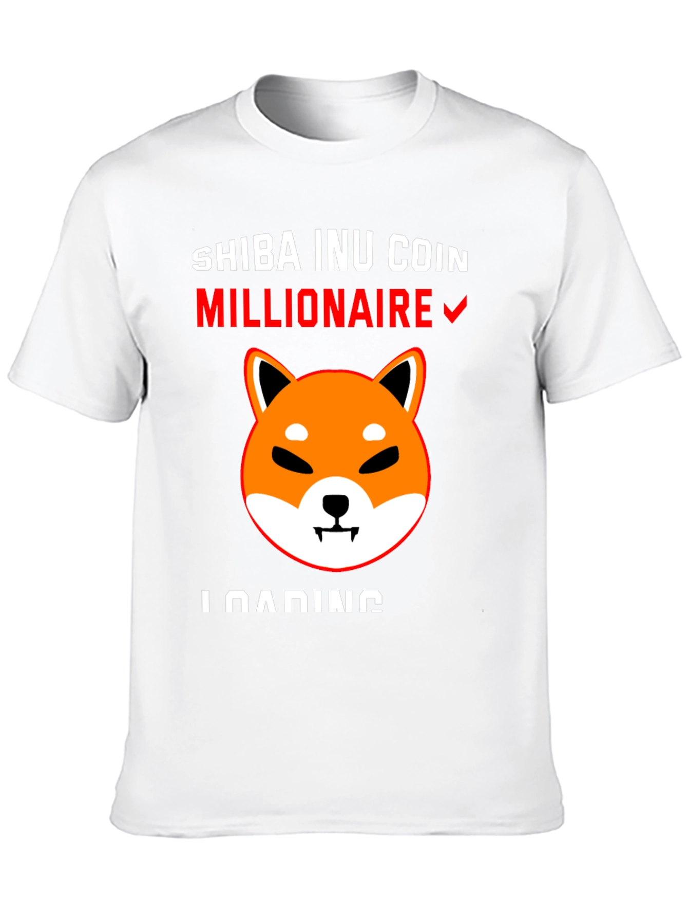 Shiba Inu Coin Millionaire Loading T-Shirt