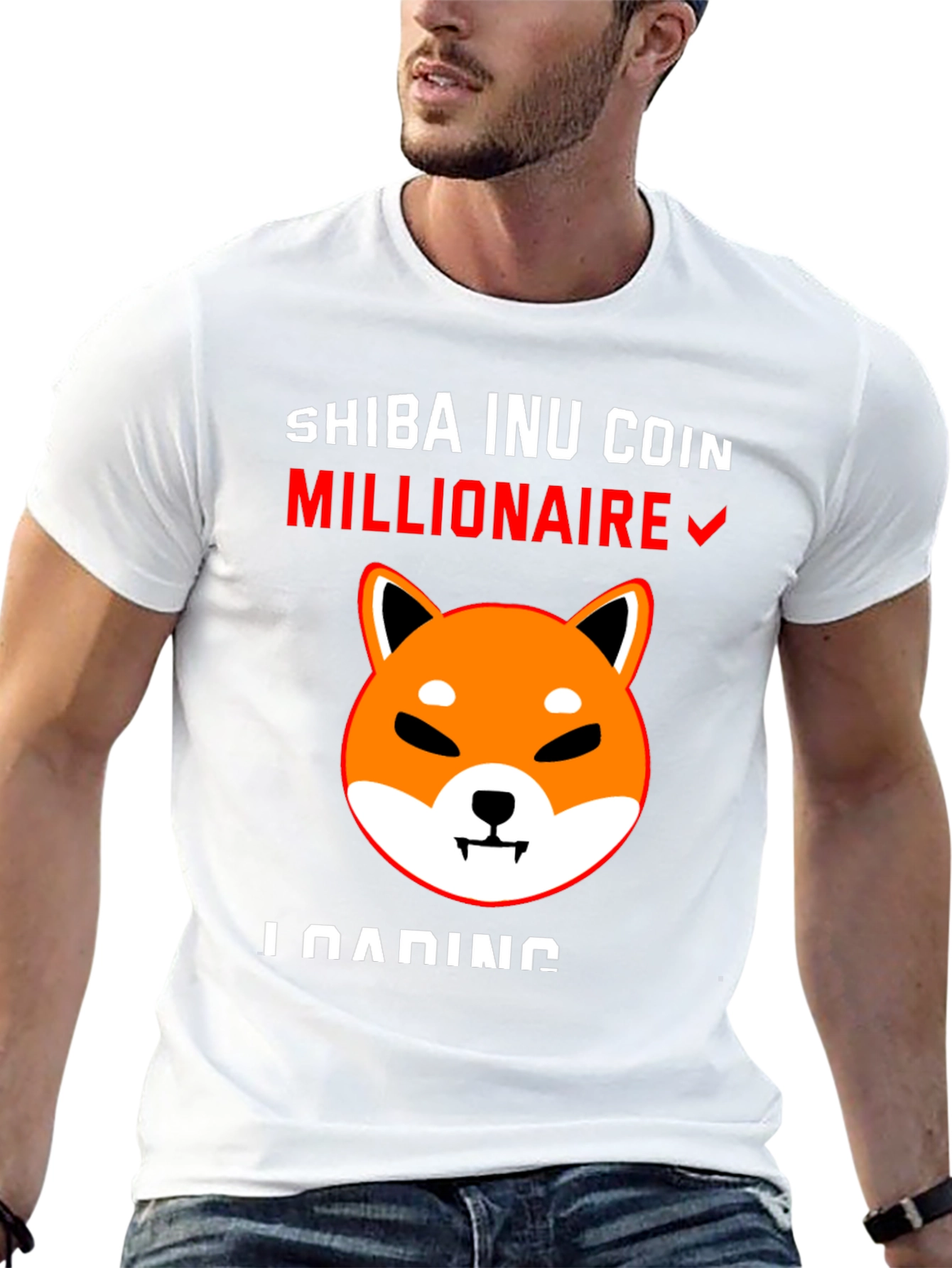 Shiba Inu Coin Millionaire Loading T-Shirt