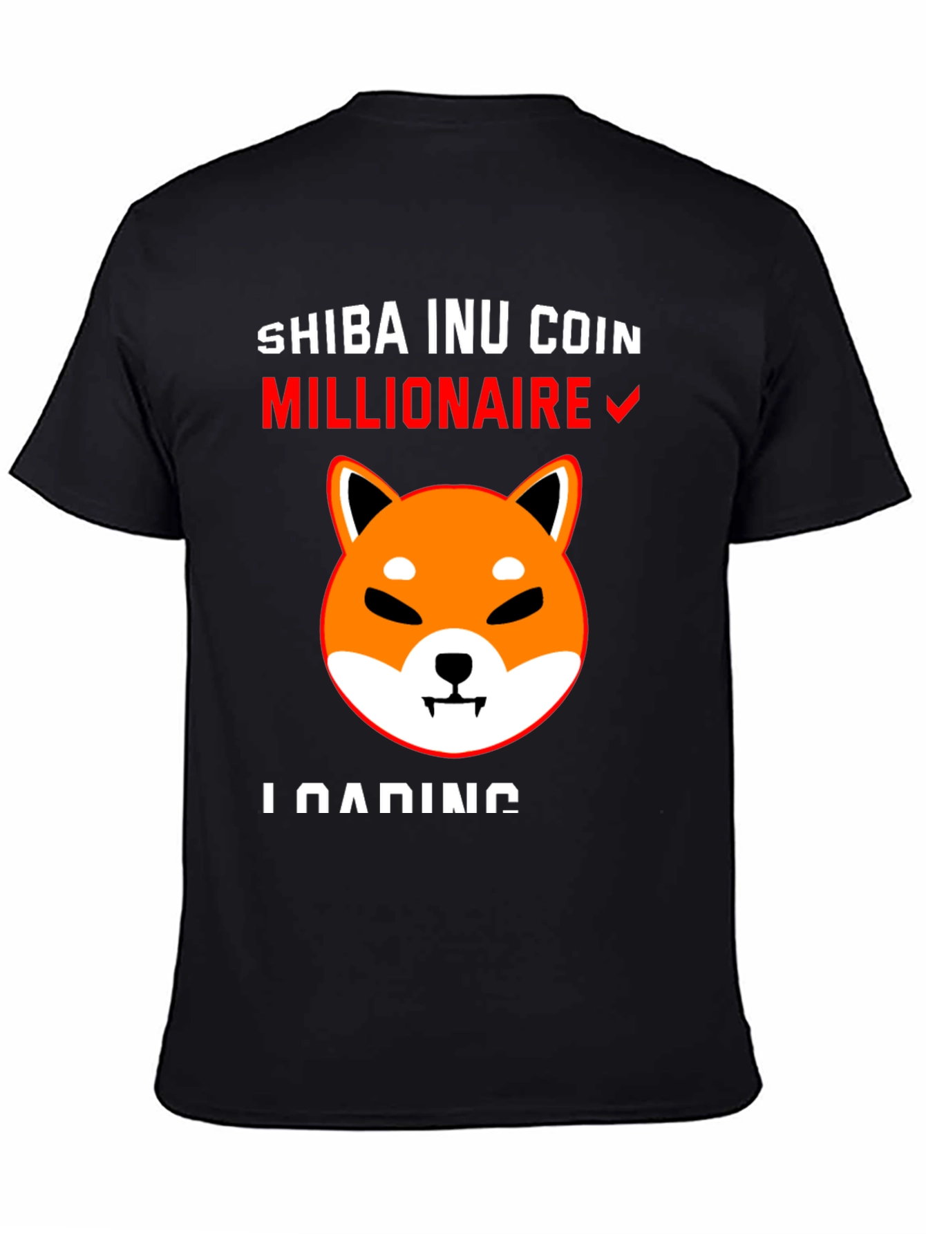 Shiba Inu Coin Millionaire Loading T-Shirt
