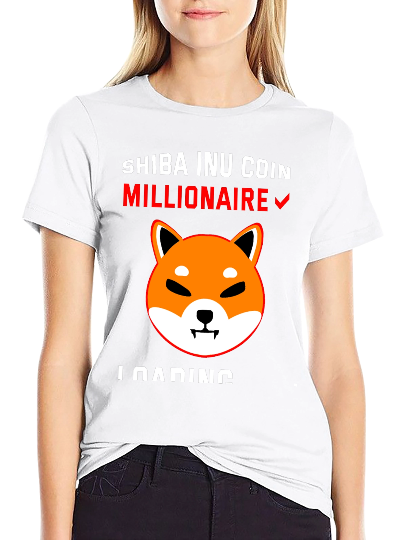 Shiba Inu Coin Millionaire Loading T-Shirt